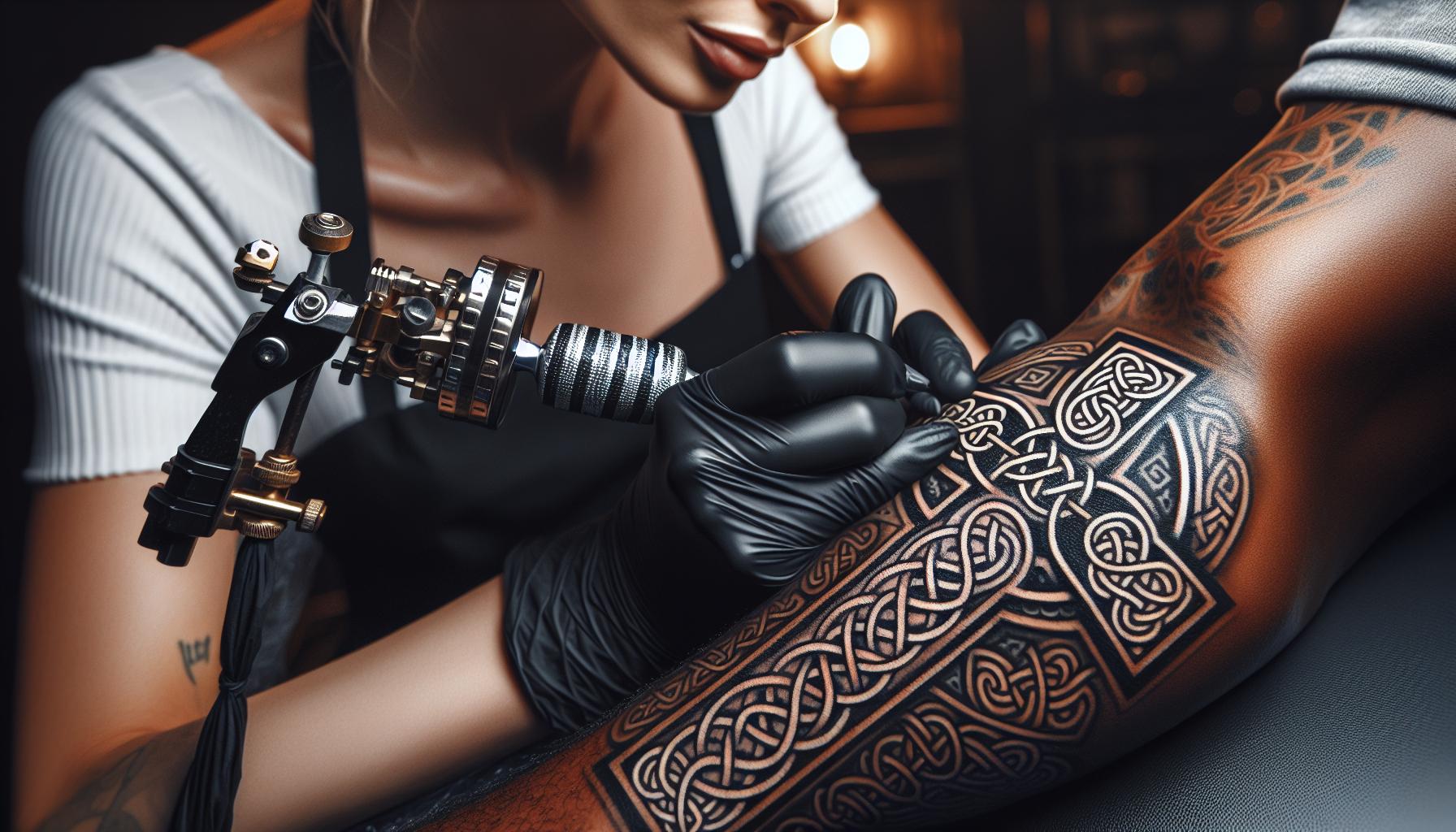The Ultimate Guide to Celtic Cross Tattoos: Meanings, Designs & Tips 1 020964c2 2787 4035 8dd5 78165564dc10nJpl4mpj82ONg3C tgD7Z