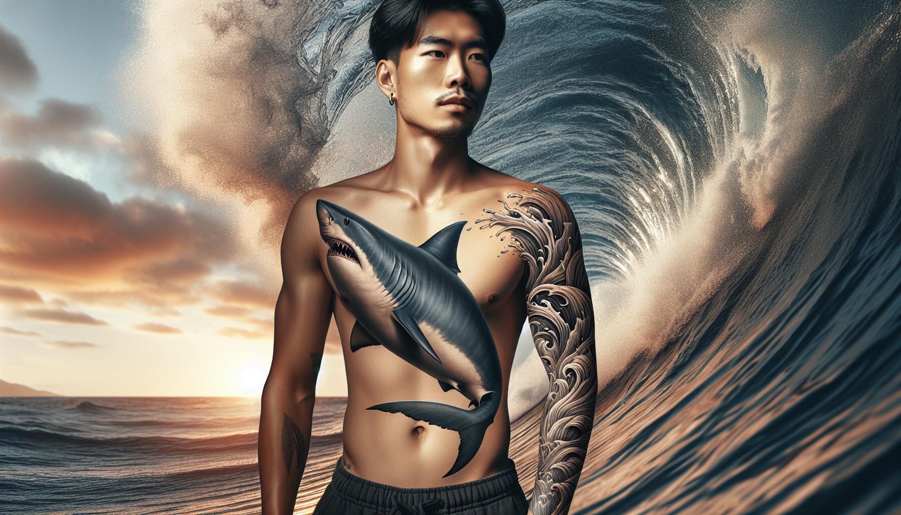 Ultimate Shark Tattoo Guide: Meanings, Styles & Placement Tips 2 0ca72a3e bc8c 4140 848d ededc2ed8f31I1Bk3wuTPPDFuEP6TEAyA