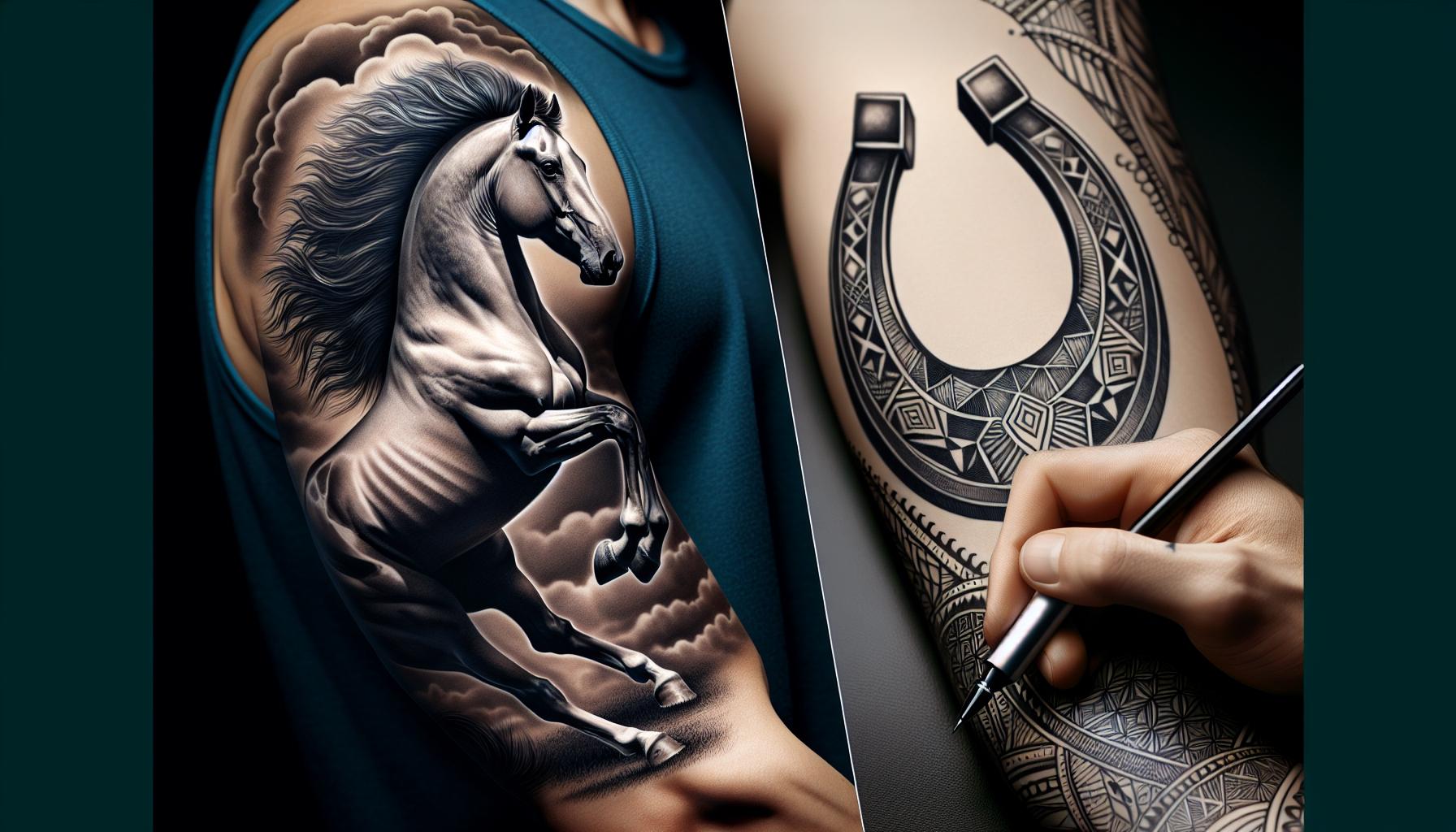 Exploring Horse and Horseshoe Tattoos: Meanings, Styles, and Placement Tips 2 10660eca d3d3 459d 8796 20eb75ce0653OotZbEJhuoG7JF rVhFdB