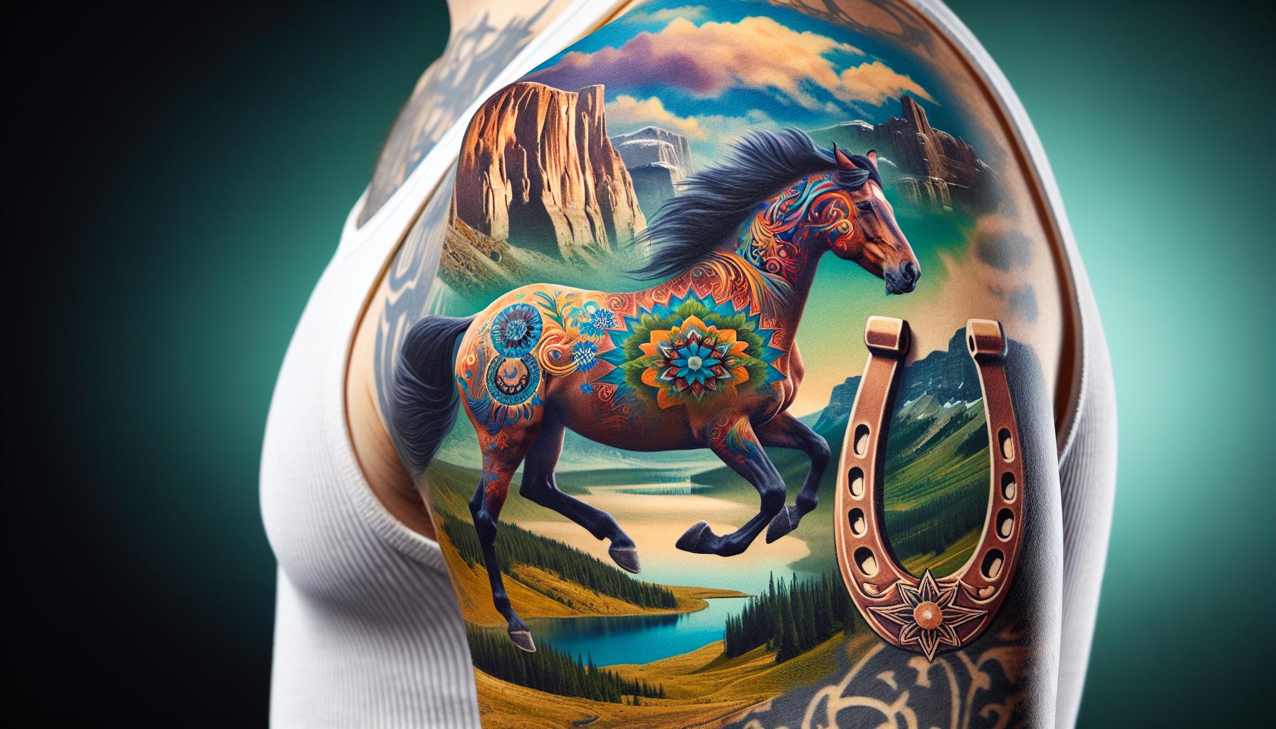 Exploring Horse and Horseshoe Tattoos: Meanings, Styles, and Placement Tips 1 10660eca d3d3 459d 8796 20eb75ce0653kiUeFJGGSIe2vKoYUDiDg