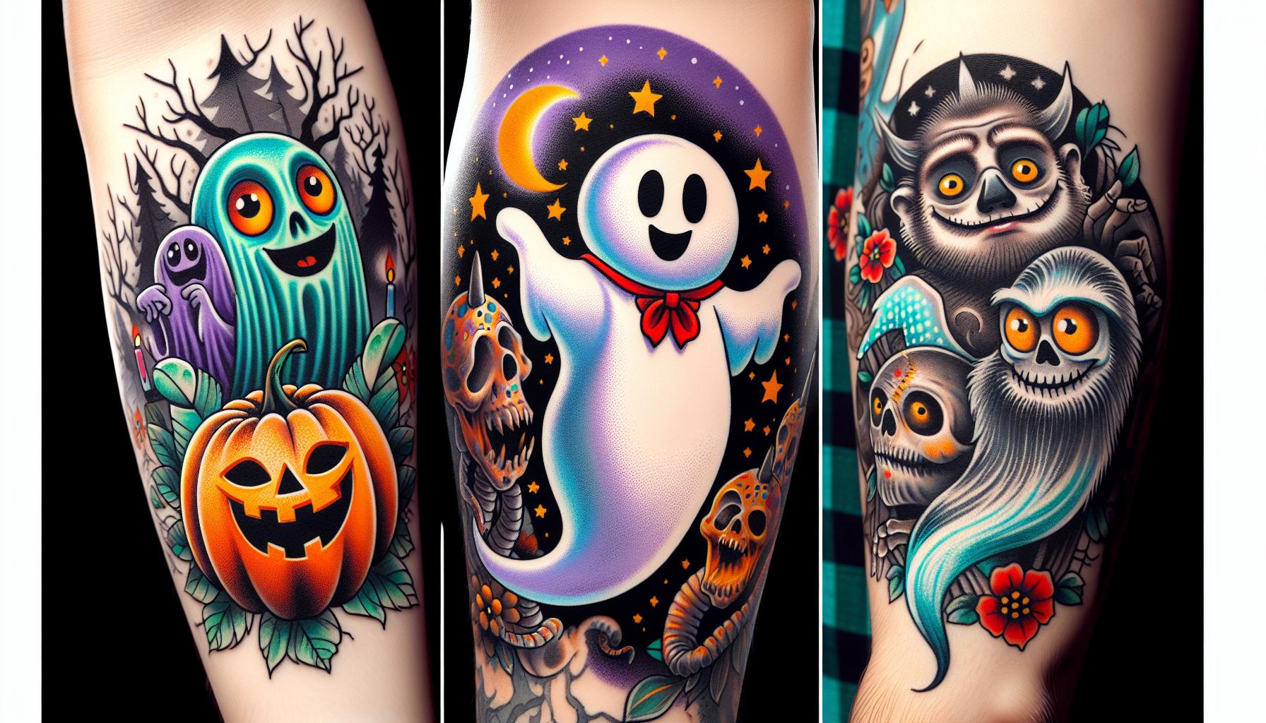 Ghost Tattoo Meaning: Symbolism, Designs & Personal Significance 6 17967217 b47b 43e1 a45e