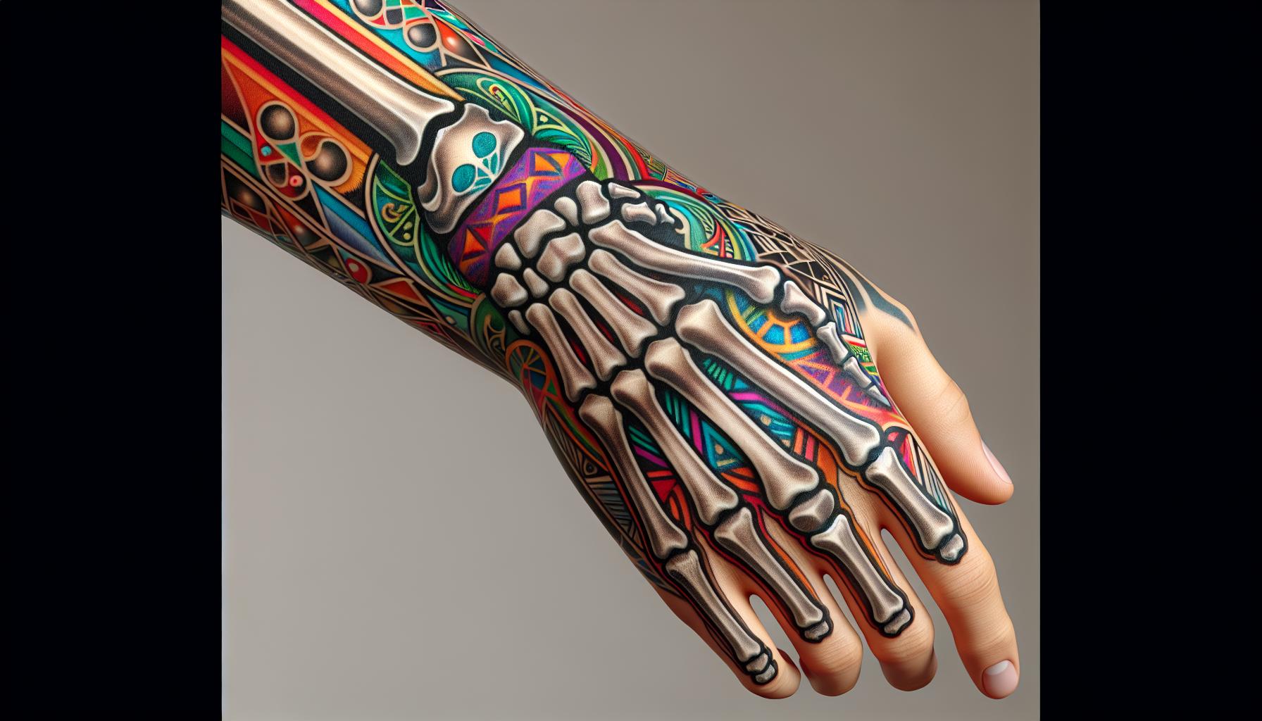 Top 10 Stunning Skeleton Hand Tattoos You Need to See 1 17a7ff3b ceb3 49bc bdf4 13ea067bdfd8S3Y1VnYWWi DGhMCmy0Og