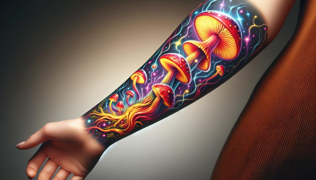 The Ultimate Guide to Mushroom Tattoos: Designs, Meanings & Care Tips 3 30KrWCASb5o5r2TYg21n