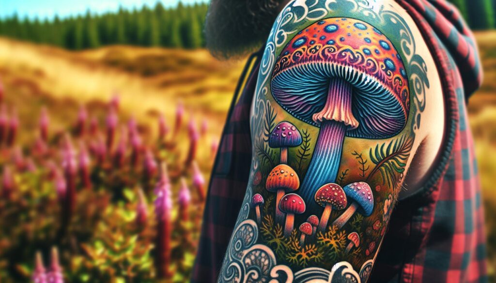 The Ultimate Guide to Mushroom Tattoos: Designs, Meanings & Care Tips 2 KZ5FyOtOV5vrFhC7w0YmO