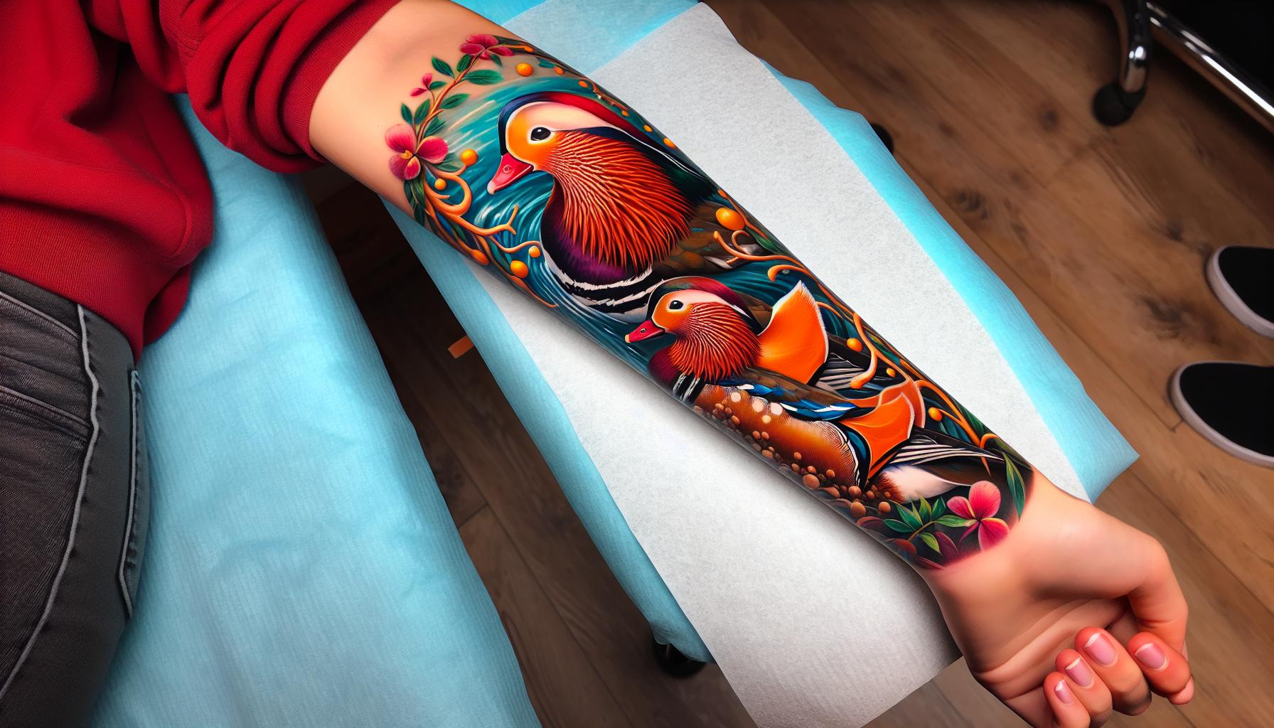 Unlock the Secrets of Duck Tattoo Meaning: Symbolism and Significance Explained 1