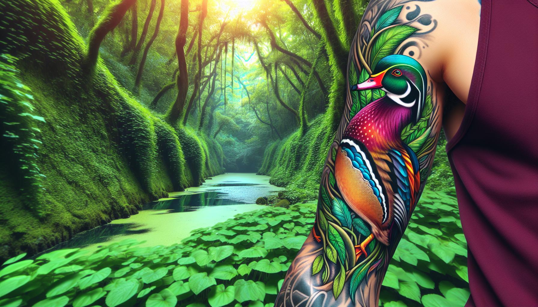 Unlock the Secrets of Duck Tattoo Meaning: Symbolism and Significance Explained 3