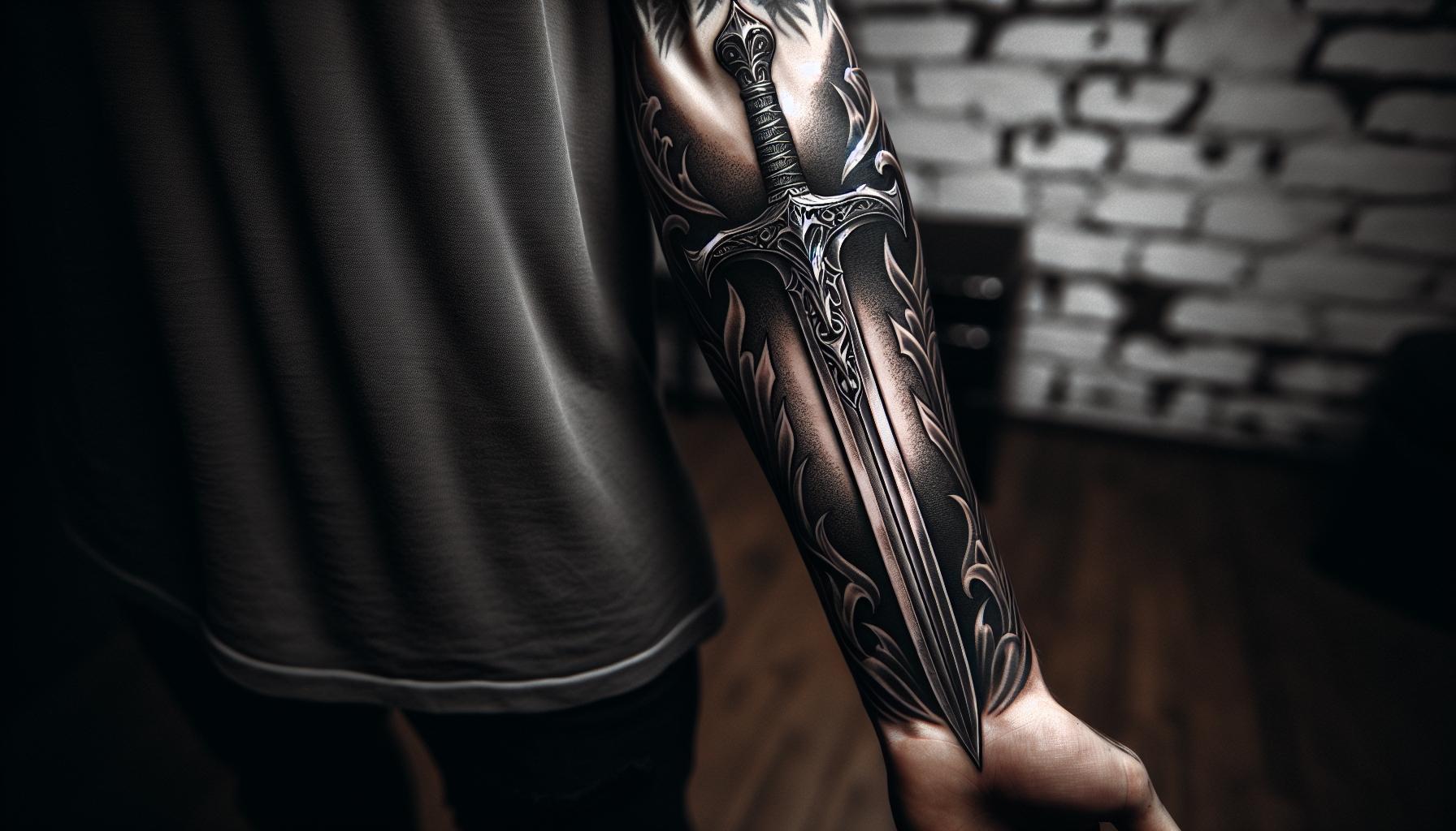 Ultimate Sword Tattoo Guide: Meaning, Styles & Placement Tips 4 Ultimate Sword Tattoo Guide: Meaning, Styles & Placement Tips 3