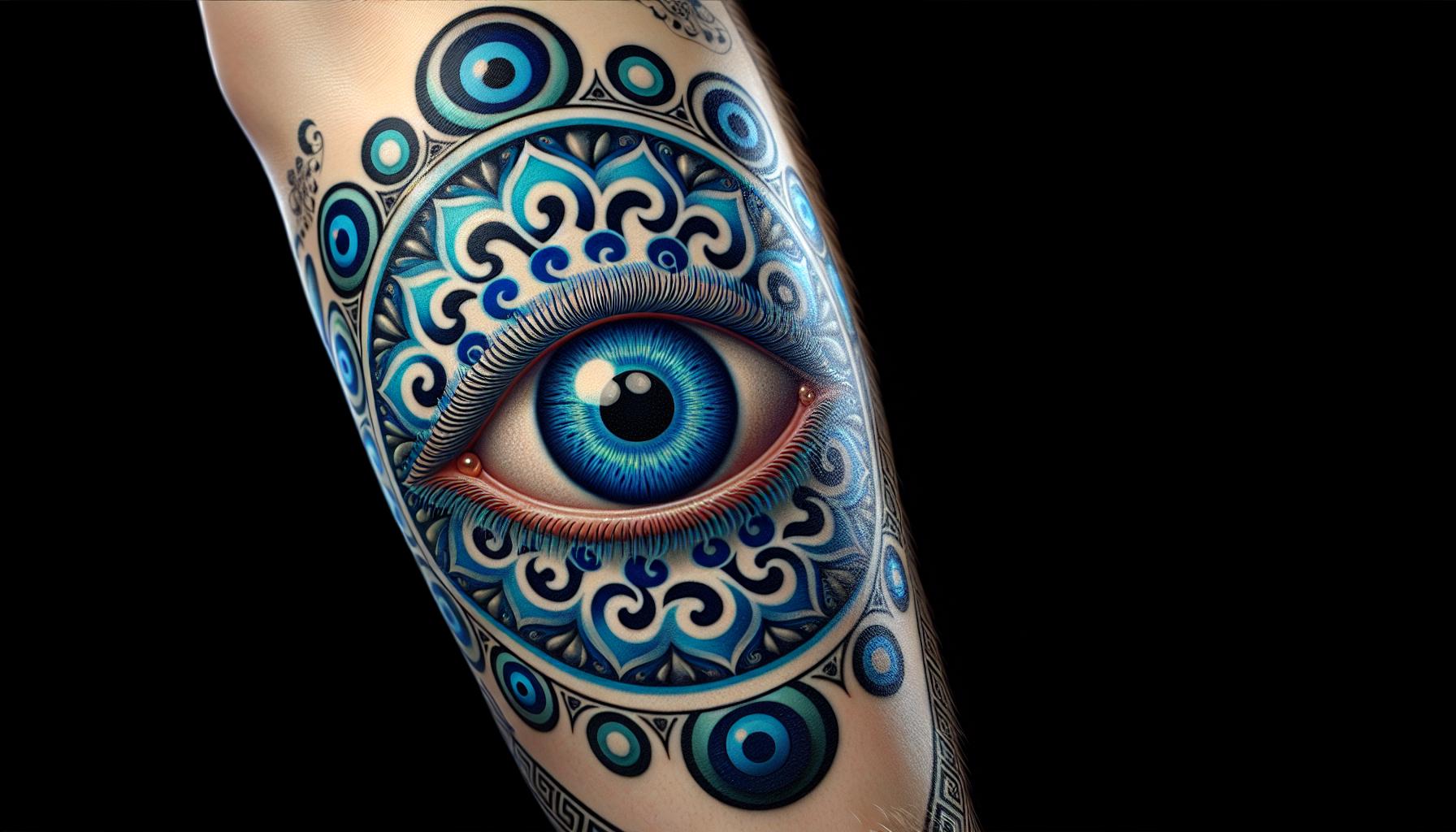Greek Eye Tattoo Meaning: Symbolism, Protection, and Cultural Significance 4 Greek Eye Tattoo Meaning: Symbolism, Protection, and Cultural Significance 3