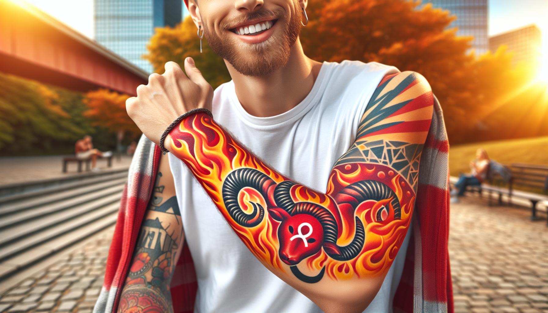 The Ultimate Guide to Zodiac Aries Tattoos: Designs, Meanings & More 6 The Ultimate Guide to Zodiac Aries Tattoos: Designs, Meanings & More 5