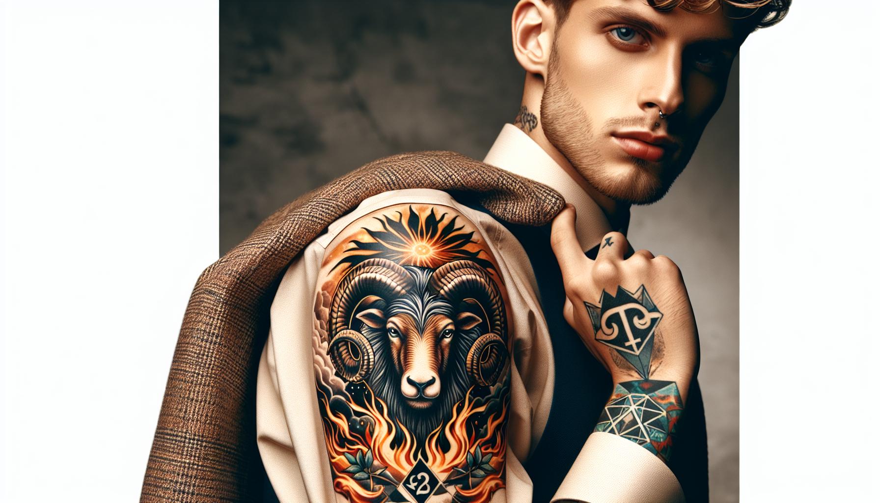 The Ultimate Guide to Zodiac Aries Tattoos: Designs, Meanings & More 8 The Ultimate Guide to Zodiac Aries Tattoos: Designs, Meanings & More 7