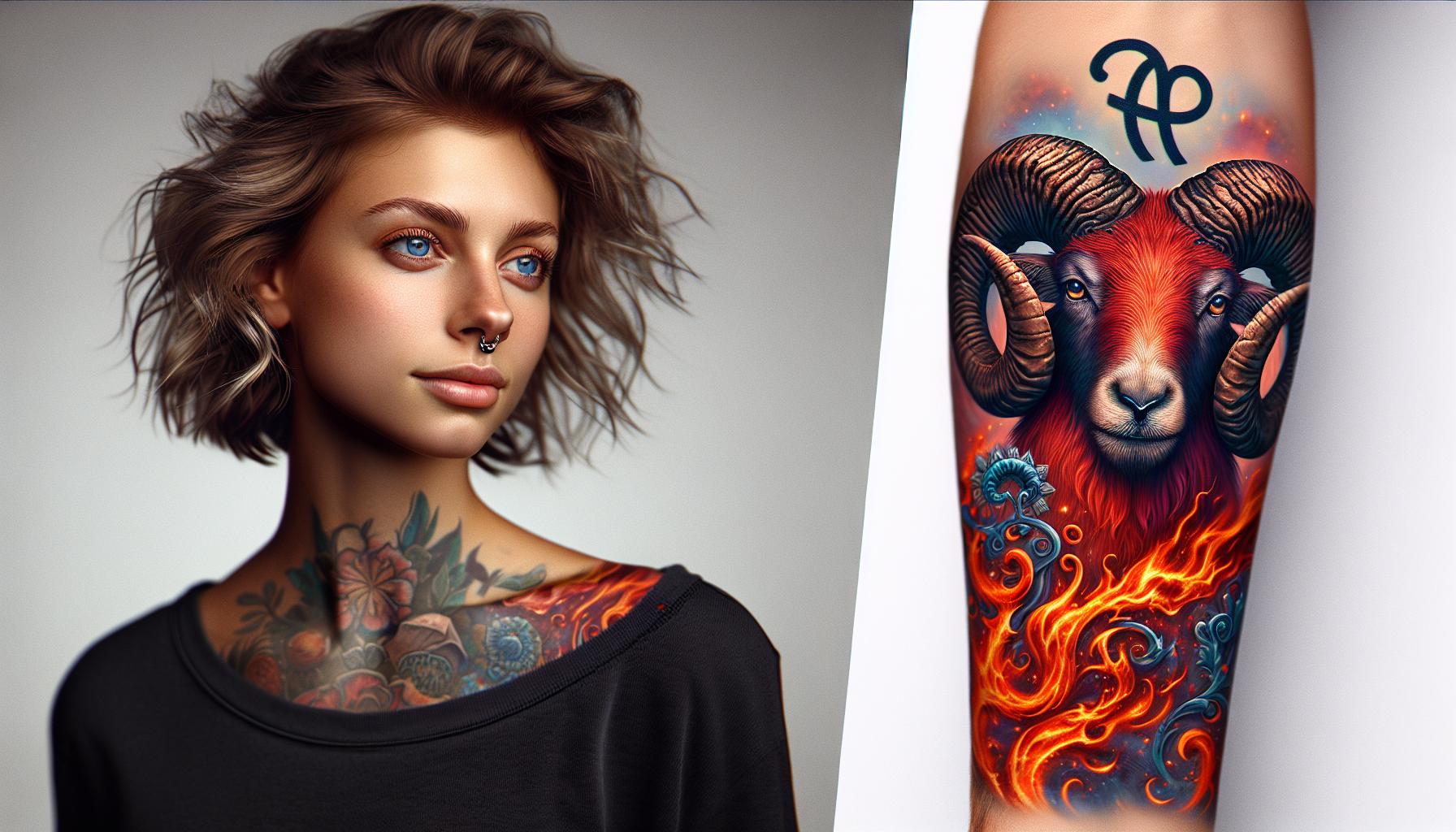 The Ultimate Guide to Zodiac Aries Tattoos: Designs, Meanings & More 2 The Ultimate Guide to Zodiac Aries Tattoos: Designs, Meanings & More 1