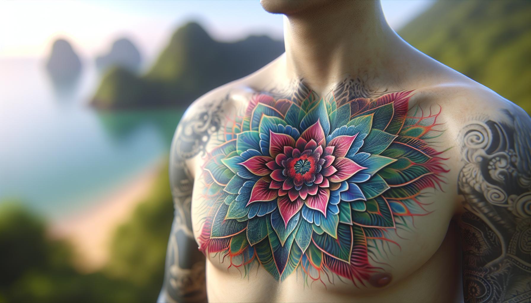 Flower Nipple Tattoos: Beautiful Designs and Meanings You Need to Know 8 Flower Nipple Tattoos: Beautiful Designs and Meanings You Need to Know 7
