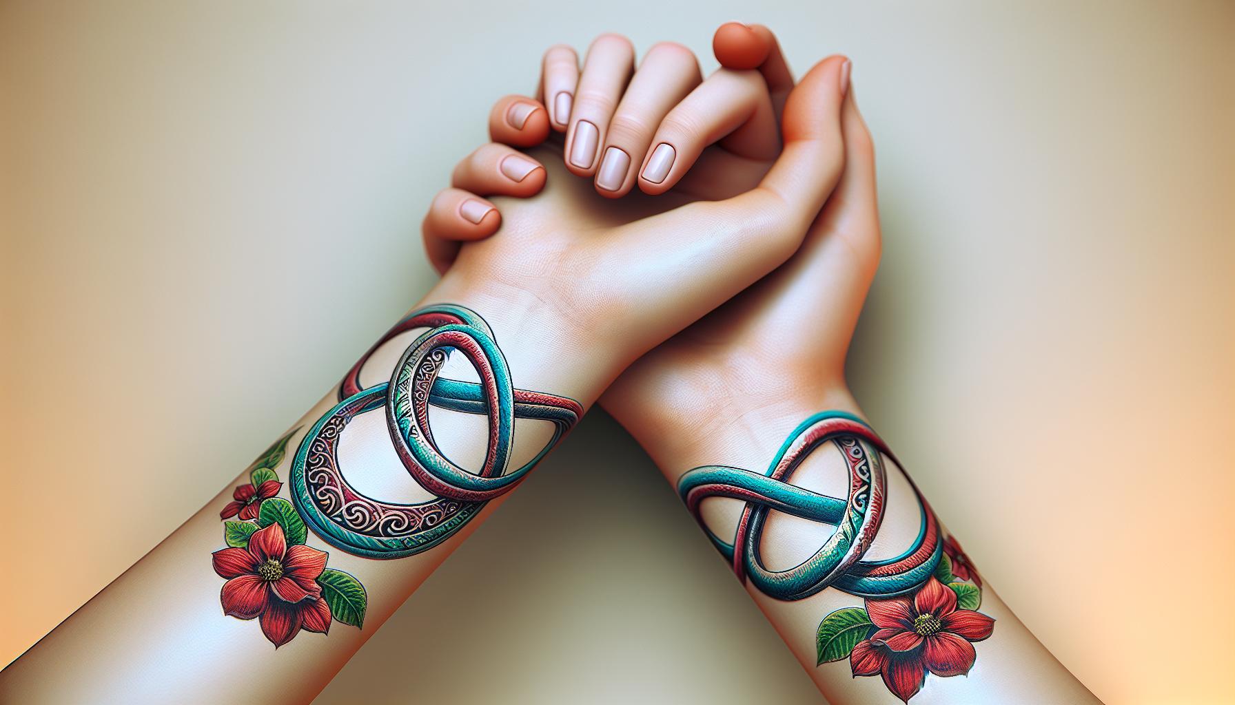 Top Infinity Friendship Tattoo Ideas to Celebrate Your Unbreakable Bond 8 Top Infinity Friendship Tattoo Ideas to Celebrate Your Unbreakable Bond 7
