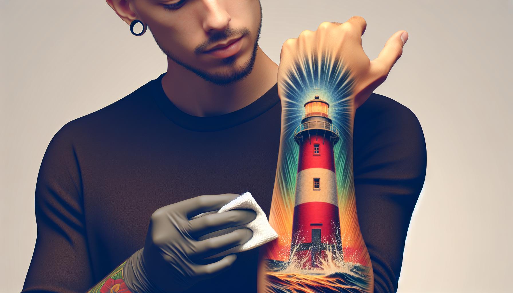Lighthouse Forearm Tattoo Ideas: Symbolism, Styles & Meaning Explained 4 ffa577c1 118c 4e9a 8efa d1177475941c6R3OZIcX0QJeV2X GVj h