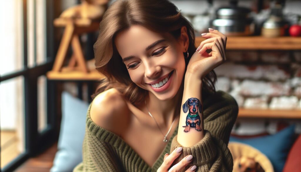 Small Wiener Dog Tattoos: Inspiring Designs & Meaningful Ideas for Dachshund Lovers 1 ga5I24TRHmhS6 J6mIuiT