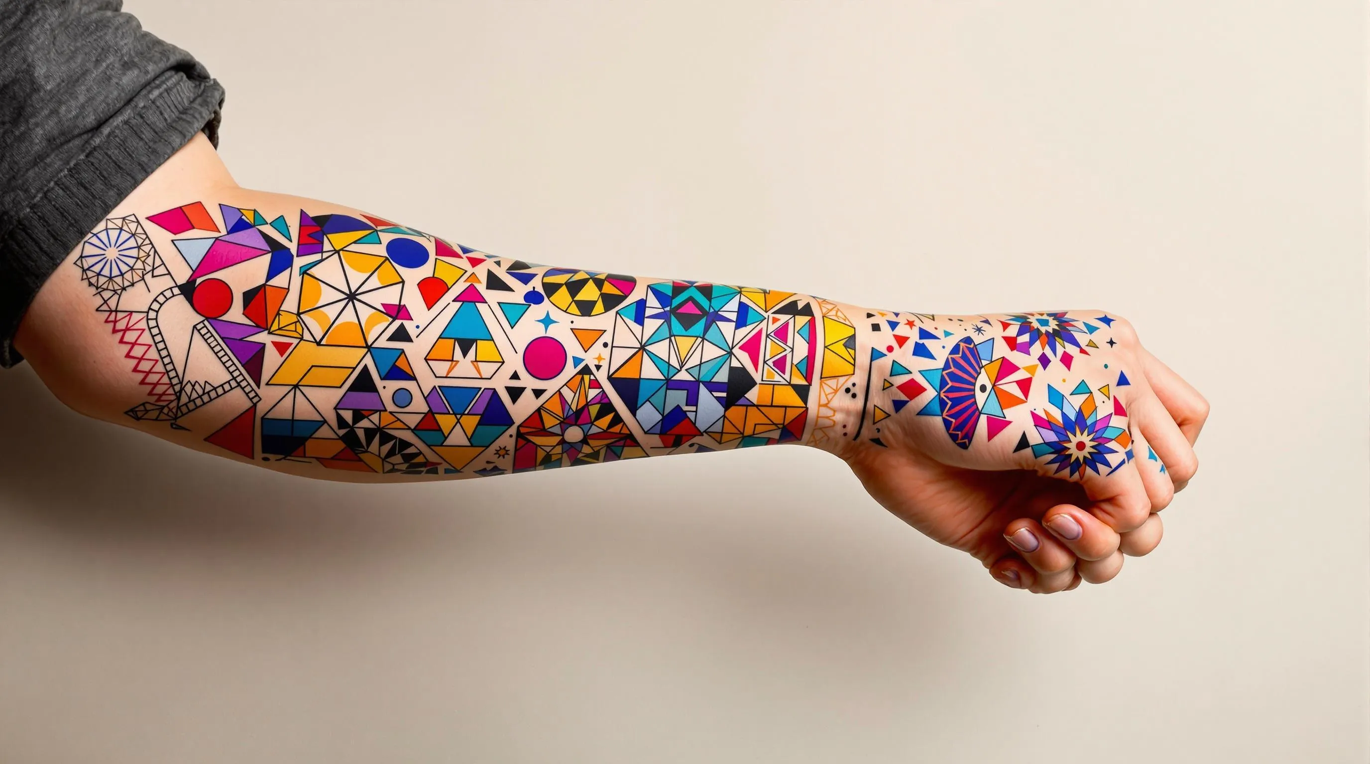 50+ Stunning Colorful Arm Tattoos: Complete Guide to Vibrant Sleeve Designs 2025 4 50+ Stunning Colorful Arm Tattoos: Complete Guide to Vibrant Sleeve Designs 2025 3