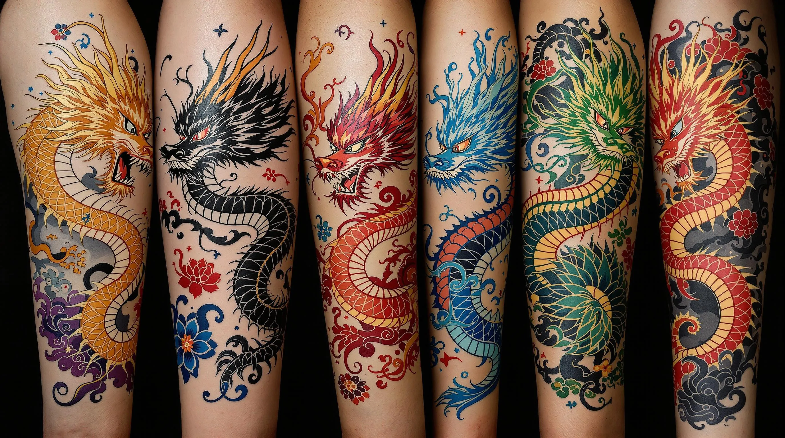 Chinese Dragon Tattoo Meaning: Symbolism, Colors & Cultural Significance Explained 3 2 chinese dragon tattoo meaning