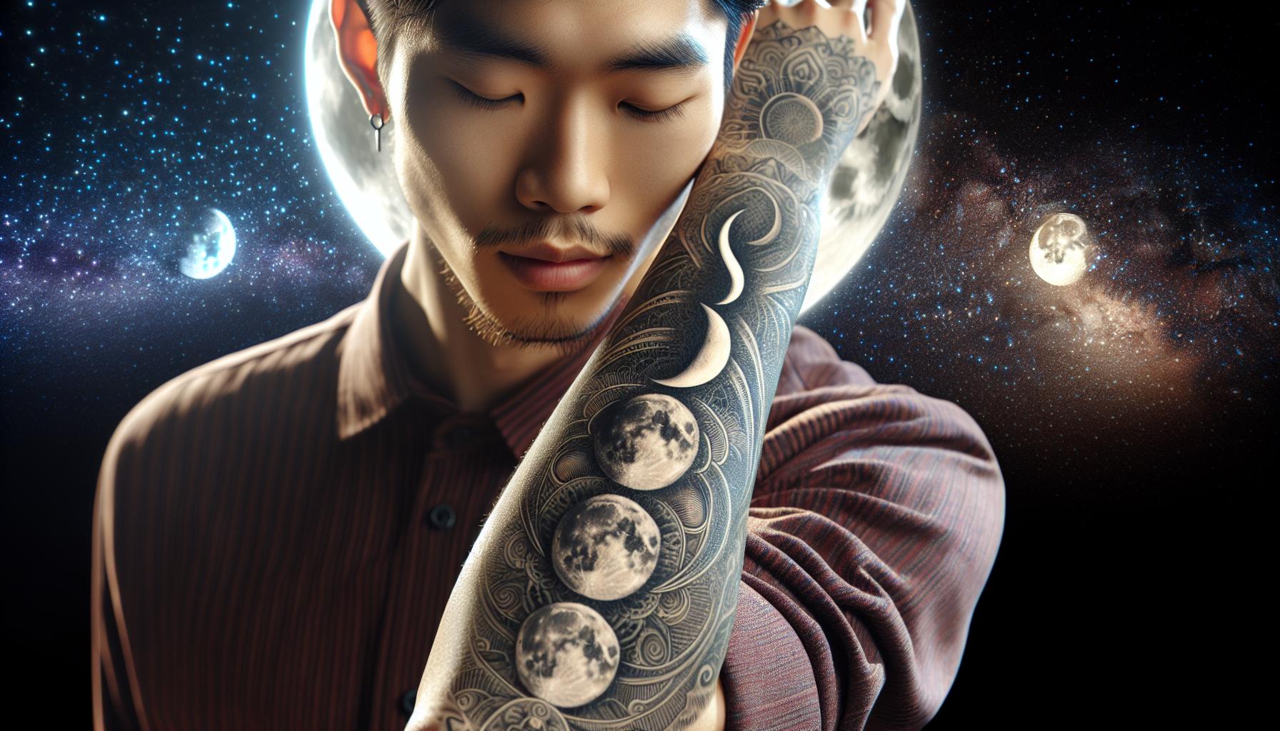 Top Moon Tattoos for Men: Unique Designs, Meanings & Placement Tips 1 3333621c 14f0 4bdc b8b9 e3104c40017fW1NUE97jyzXB qC03a 3C