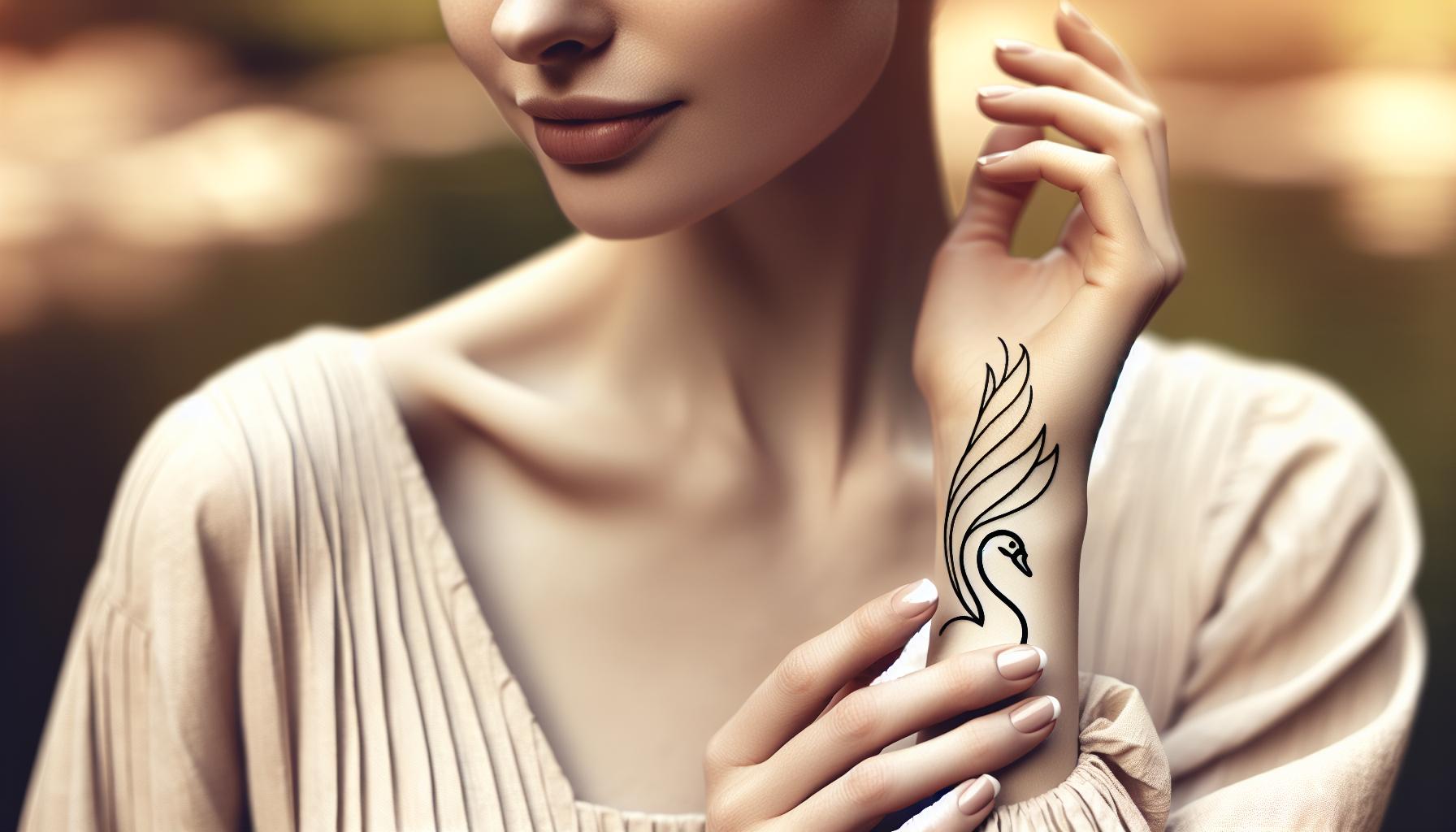Top Swan Tattoo Ideas: Elegant Designs & Meaningful Inspirations 2 39004479 d269 4981 ab2c