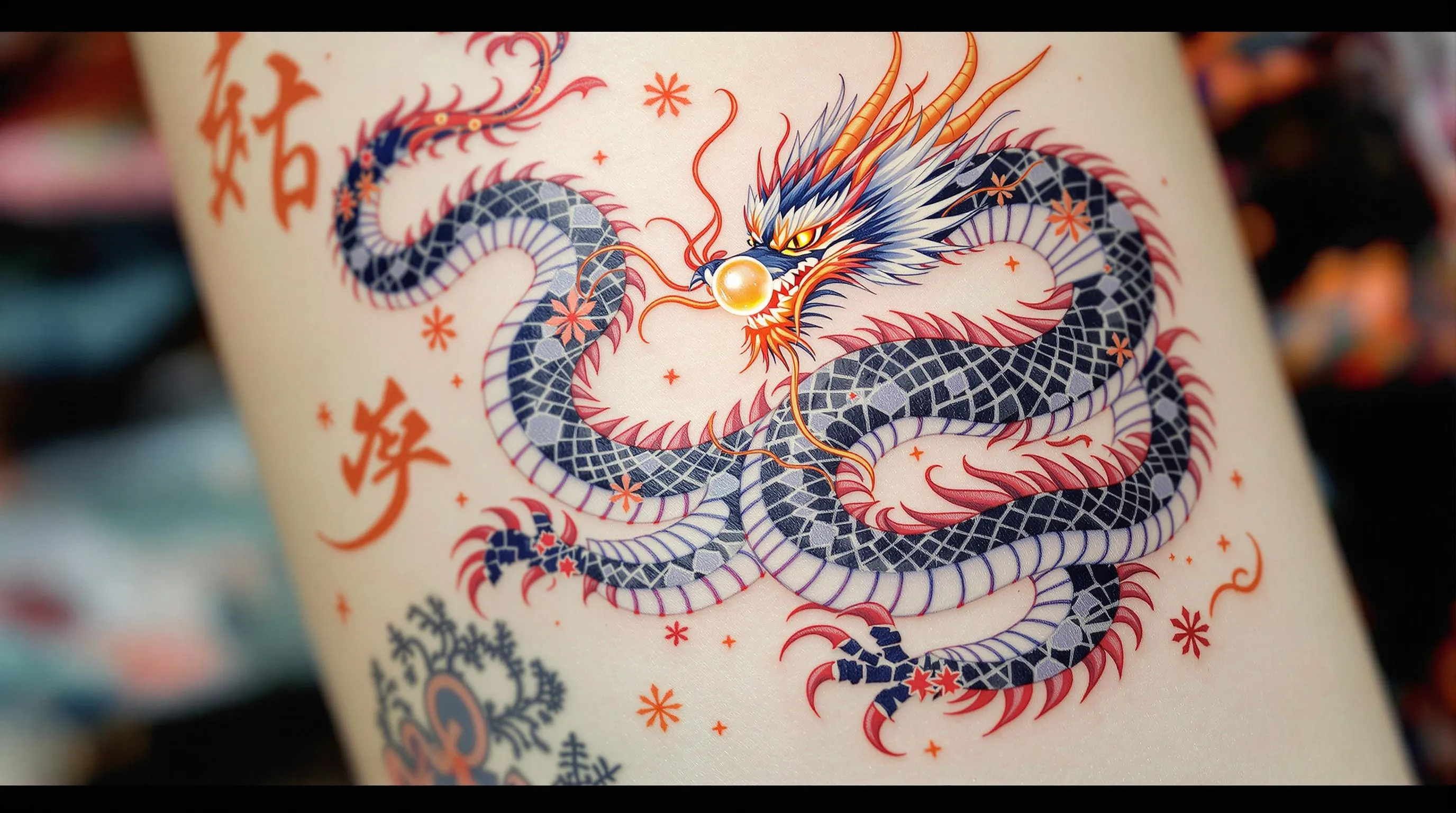 Chinese Dragon Tattoo Meaning: Symbolism, Colors & Cultural Significance Explained 4 3 chinese dragon tattoo meaning