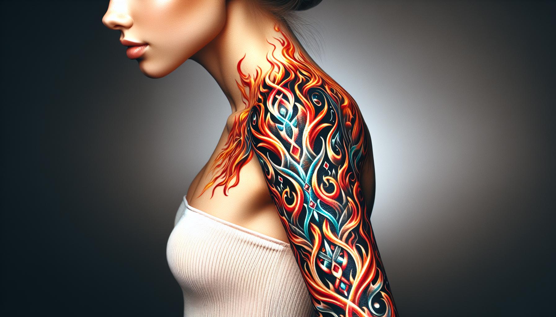 Fire Tattoos: Bold Designs, Deep Symbolism & Latest Trends 1 4a4dd1d7 fa09 4f82 bb4d