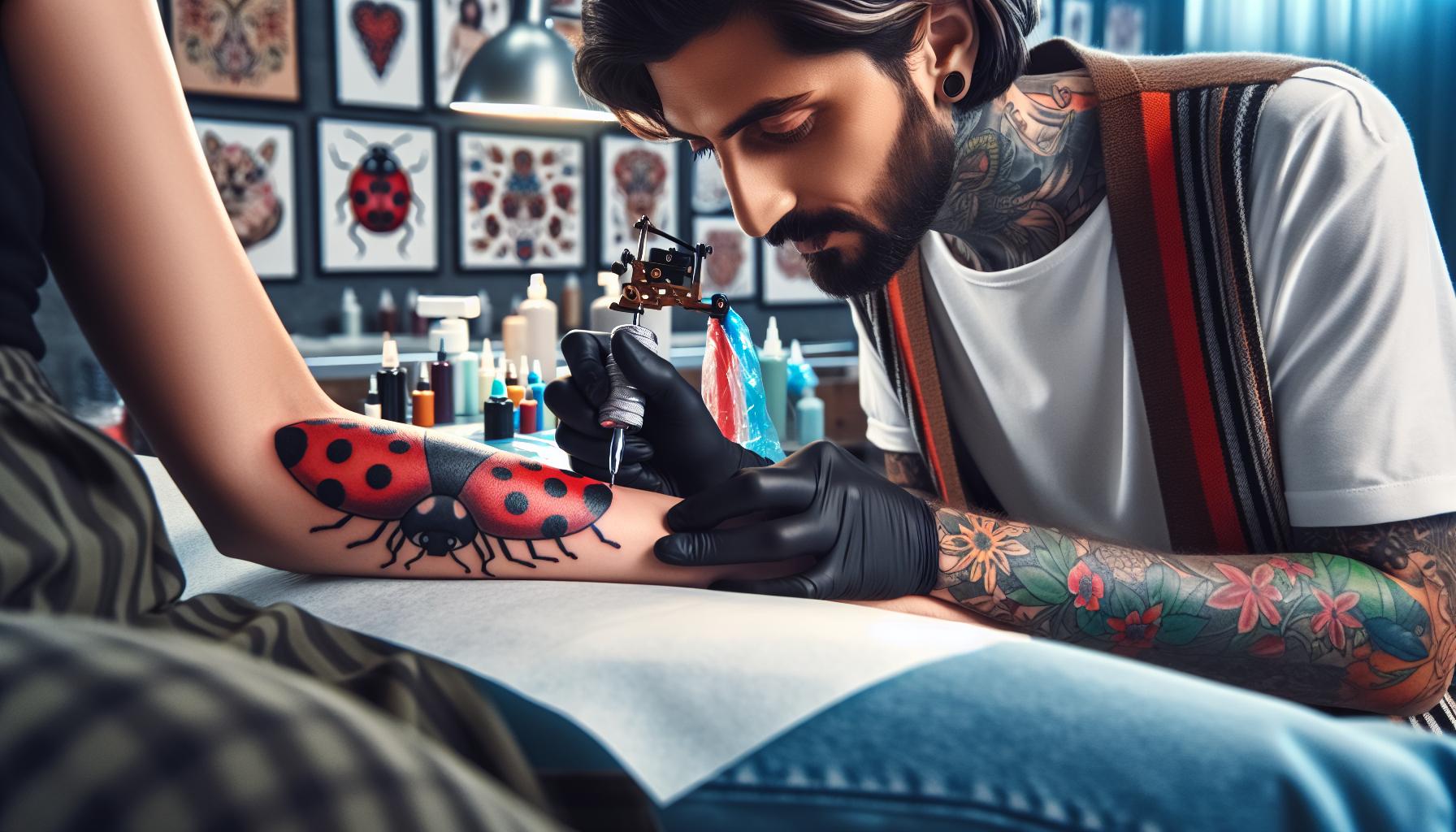 Why Everyone's Loving Ladybug Tattoos: Meanings, Styles & Tips 4 4b50a958 2a7b 41be a30b