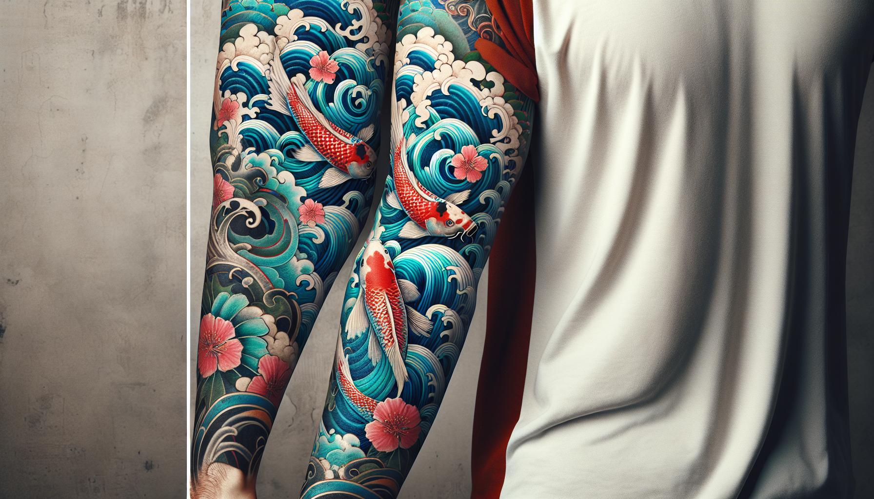 Ultimate Guide to Wave Tattoo Sleeves: Designs, Trends & Care Tips 6 Ultimate Guide to Wave Tattoo Sleeves: Designs, Trends & Care Tips 5