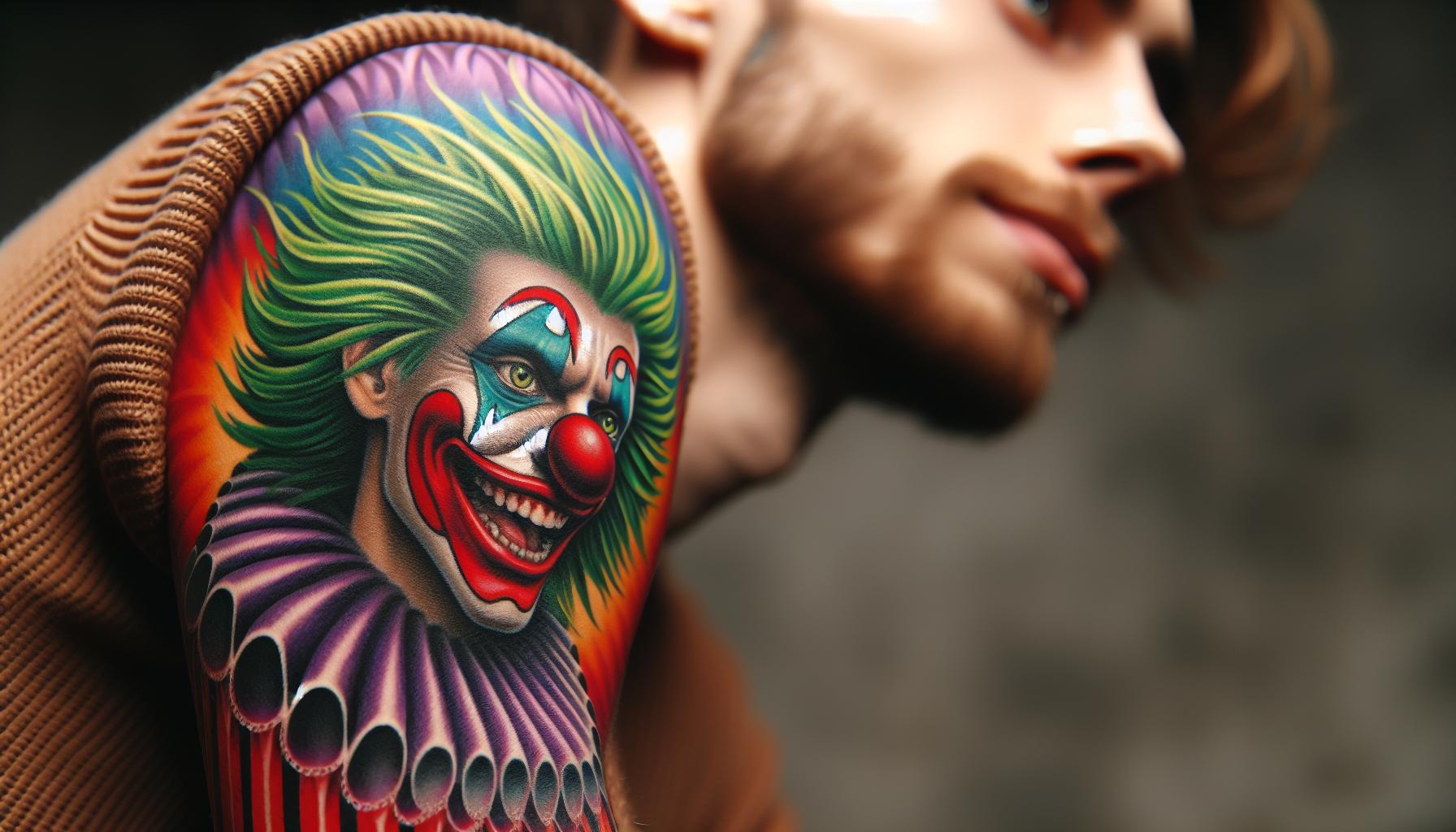 The Joker Tattoo Meaning Explained: Symbolism, Designs & Personal Significance 1 5466b2bc dfae 4935 9564 c8a4611dbae6BIPYCPNwNy1XKGujUUvdL