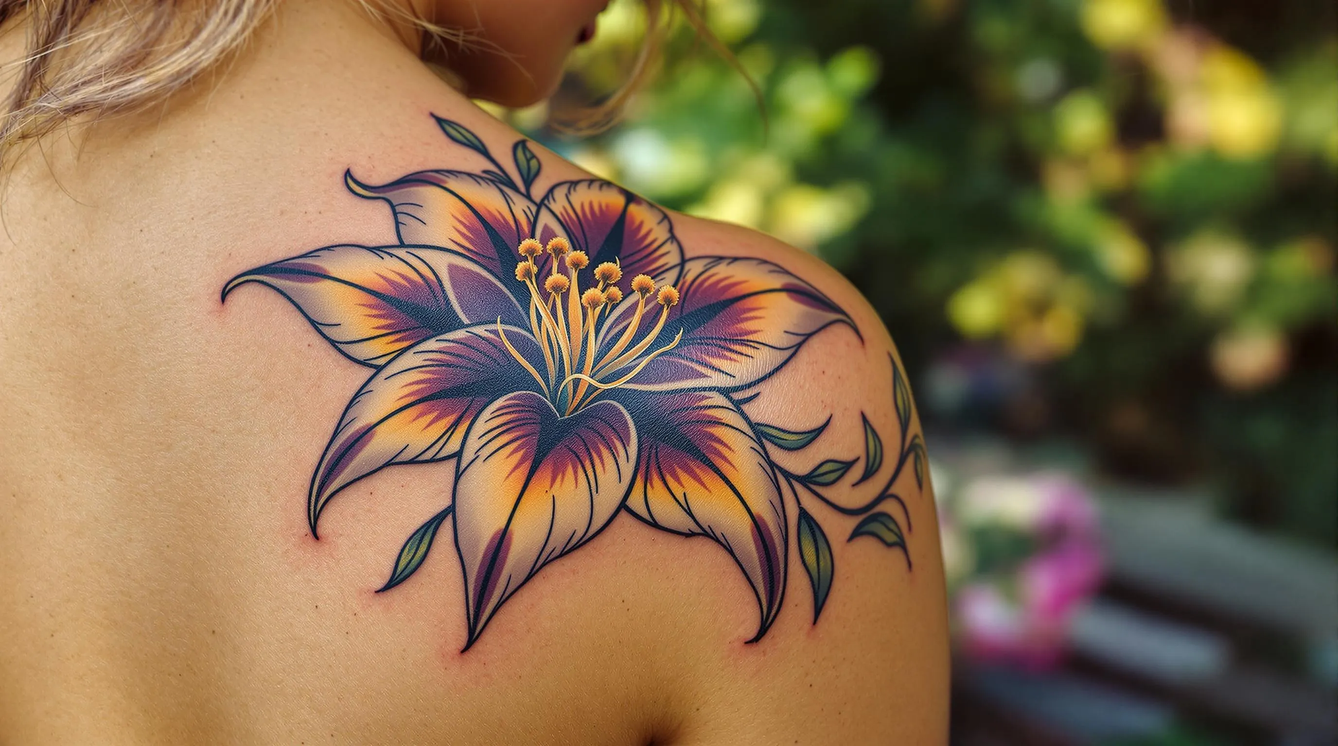 5 lily tattoo symbolism