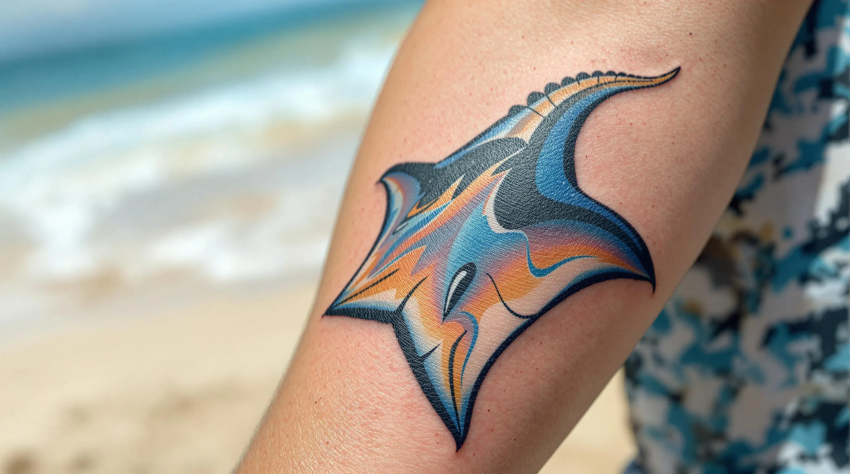 Stingray Tattoo Meaning: 15 Stunning Designs & Symbolism Guide 2025 14 Stingray Tattoo Meaning: 15 Stunning Designs & Symbolism Guide 2025 13