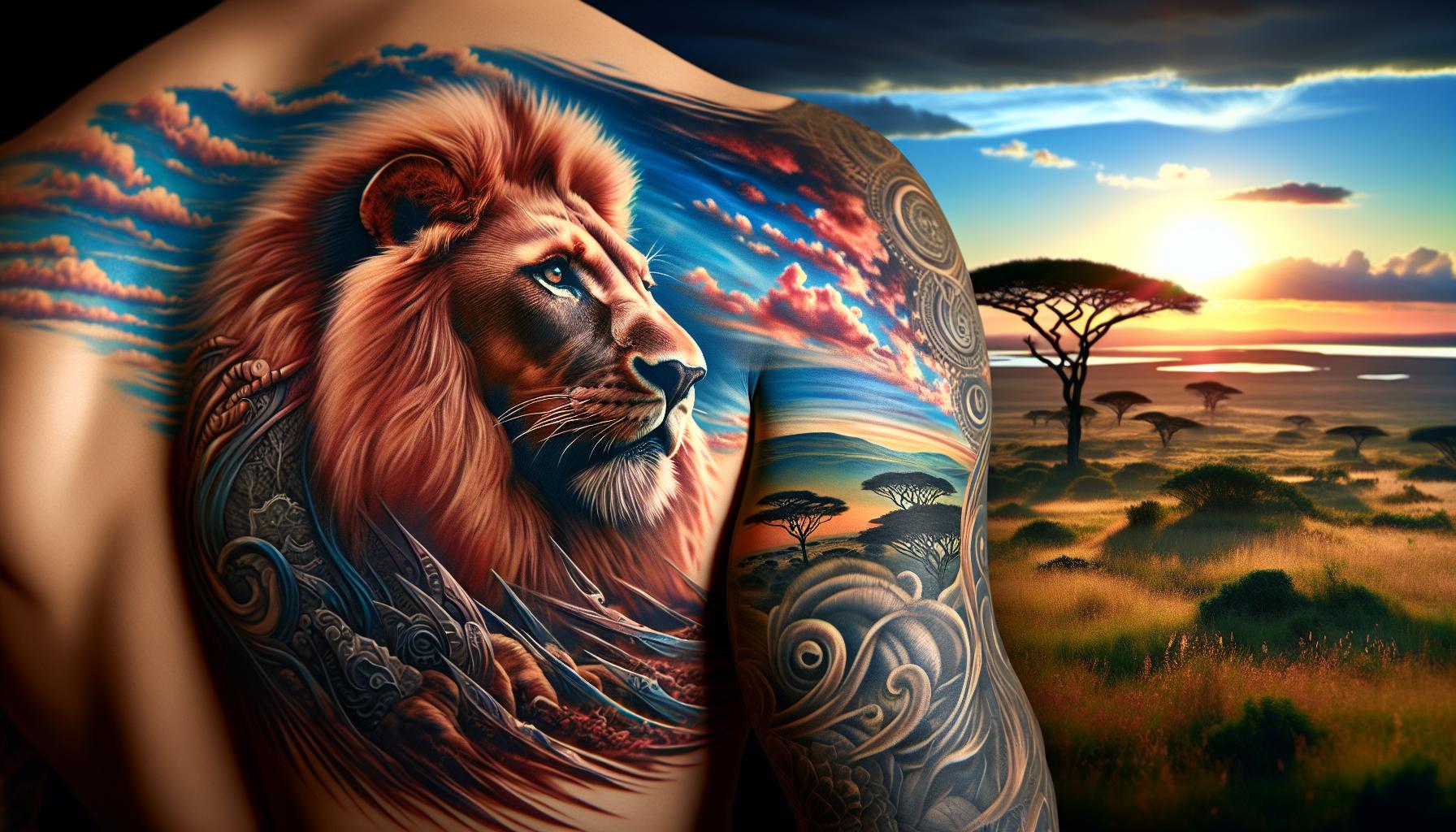 Discover the Beauty of Safari Animal Tattoos: Top Designs & Symbolism 2 73a2a2ee 656e 4f63 a449 40fb3bb5bdebHI3bBD59LdhGkIeROkkCX