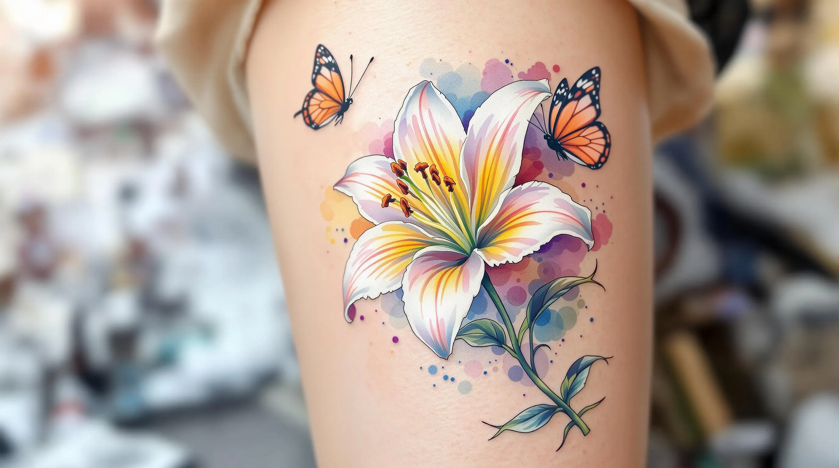 7 lily tattoo symbolism