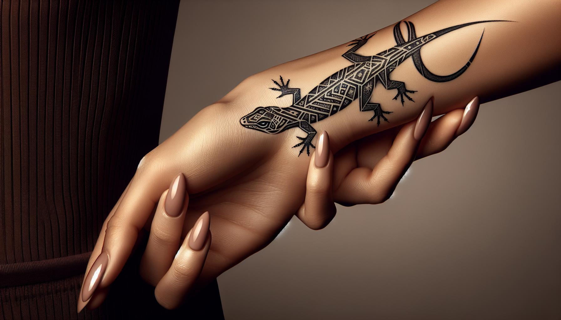 Ultimate Guide to Small Lizard Tattoos: Meanings, Designs & Placement Tips 1 7d2e4c27 c896 434a 845b 8e5af1c72bb6b0