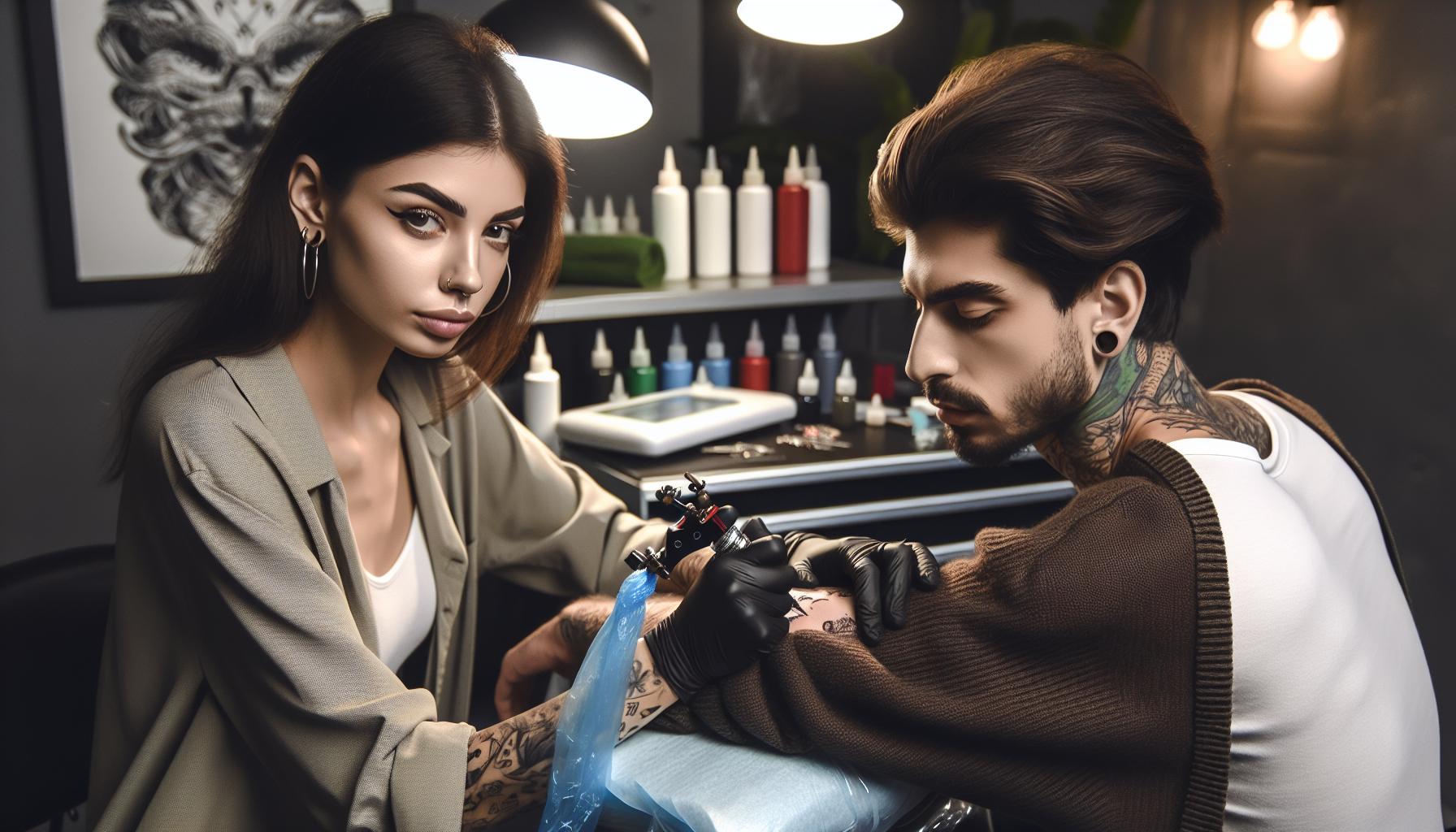 Hair Tattoos for Ladies: Transform Your Style with Trendy, Artistic Scalp Designs 11