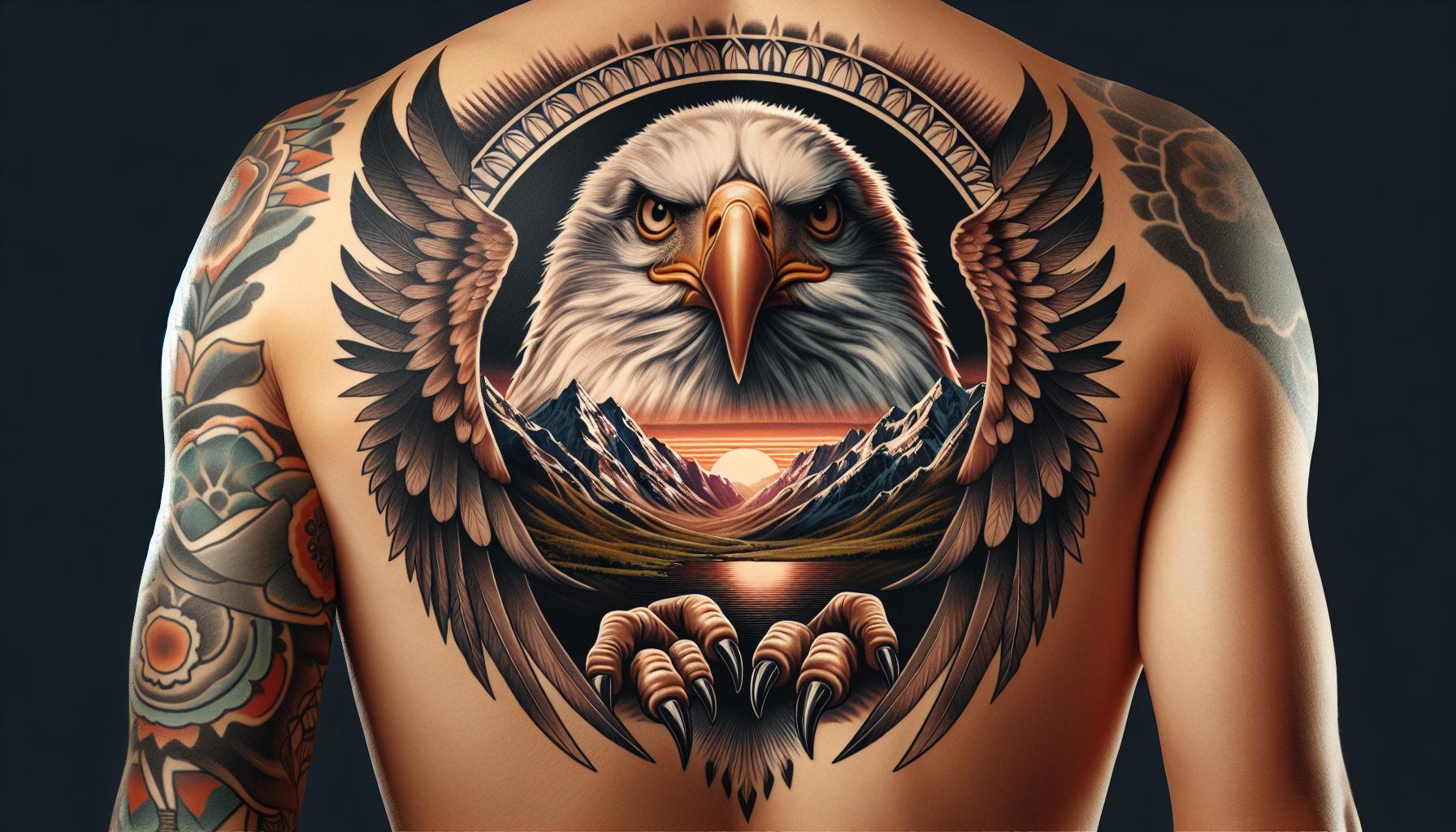 Eagle Tattoo Meaning: Uncover the Symbolism of Strength, Freedom & Courage 8 Eagle Tattoo Meaning: Uncover the Symbolism of Strength, Freedom & Courage 7