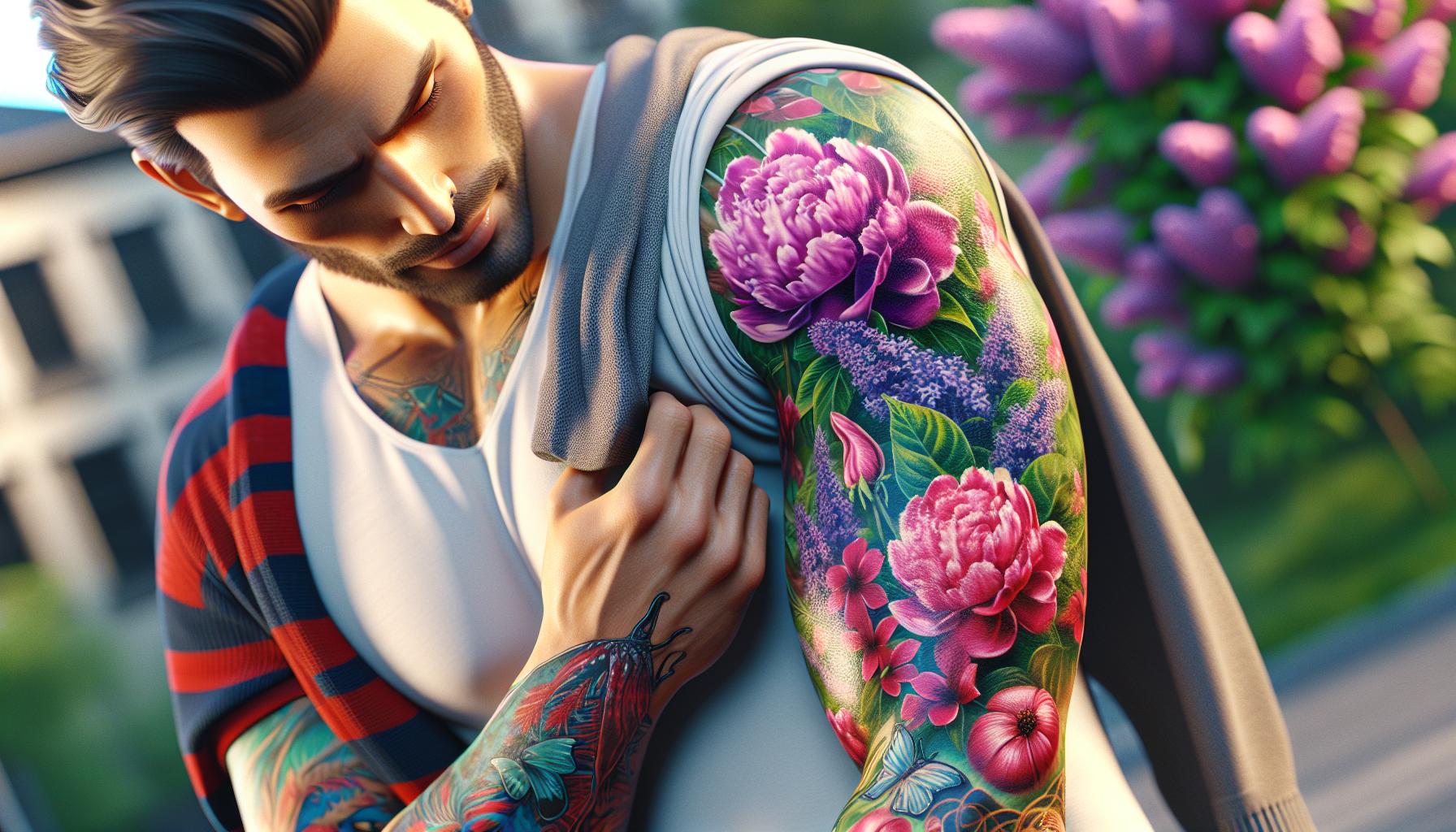 Men's Floral Tattoo Half Sleeve: Top Designs, Symbolism & Expert Tips 2 Men's Floral Tattoo Half Sleeve: Top Designs, Symbolism & Expert Tips 1