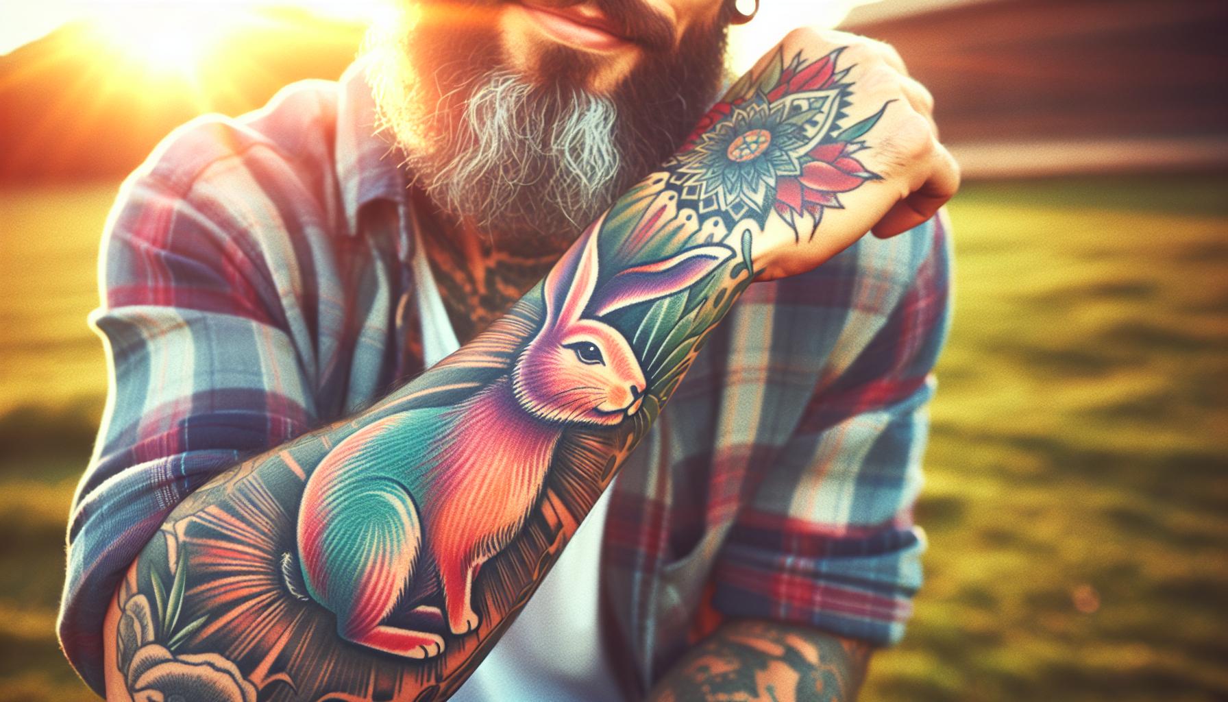 American Traditional Rabbit Tattoos: History, Symbolism & Design Ideas 6 American Traditional Rabbit Tattoos: History, Symbolism & Design Ideas 5