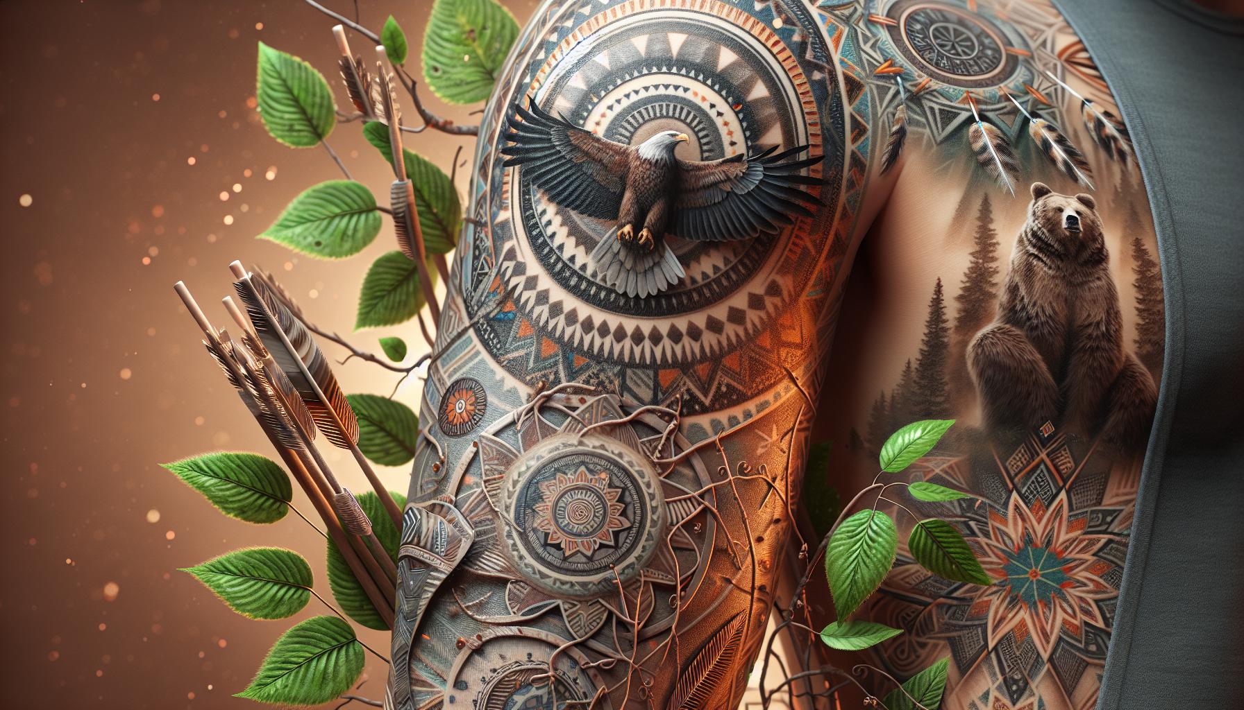 Top Native American Arm Tattoos: Designs, Meanings, and Cultural Significance 4 Top Native American Arm Tattoos: Designs, Meanings, and Cultural Significance 3