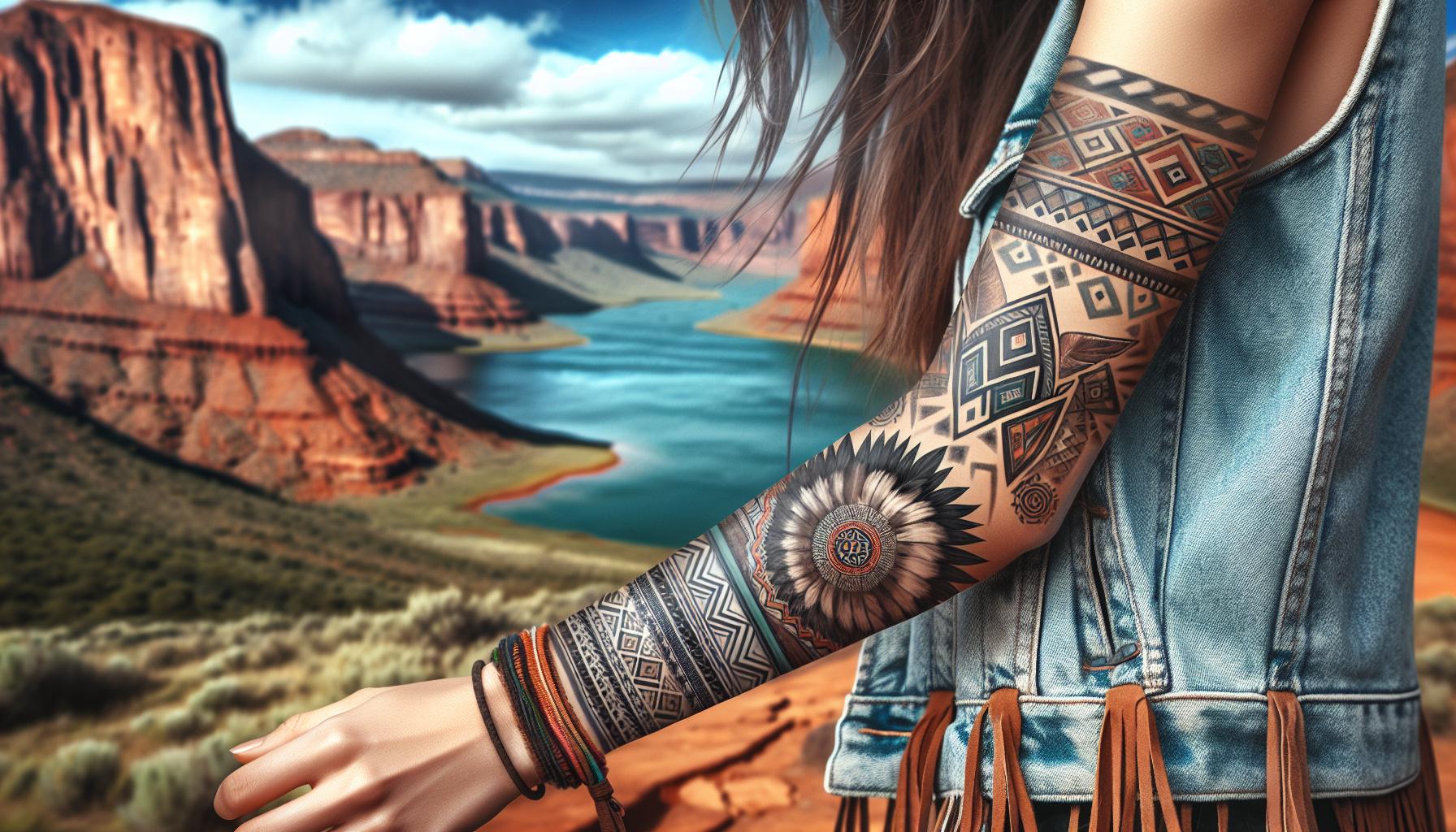Top Native American Arm Tattoos: Designs, Meanings, and Cultural Significance 2 Top Native American Arm Tattoos: Designs, Meanings, and Cultural Significance 1