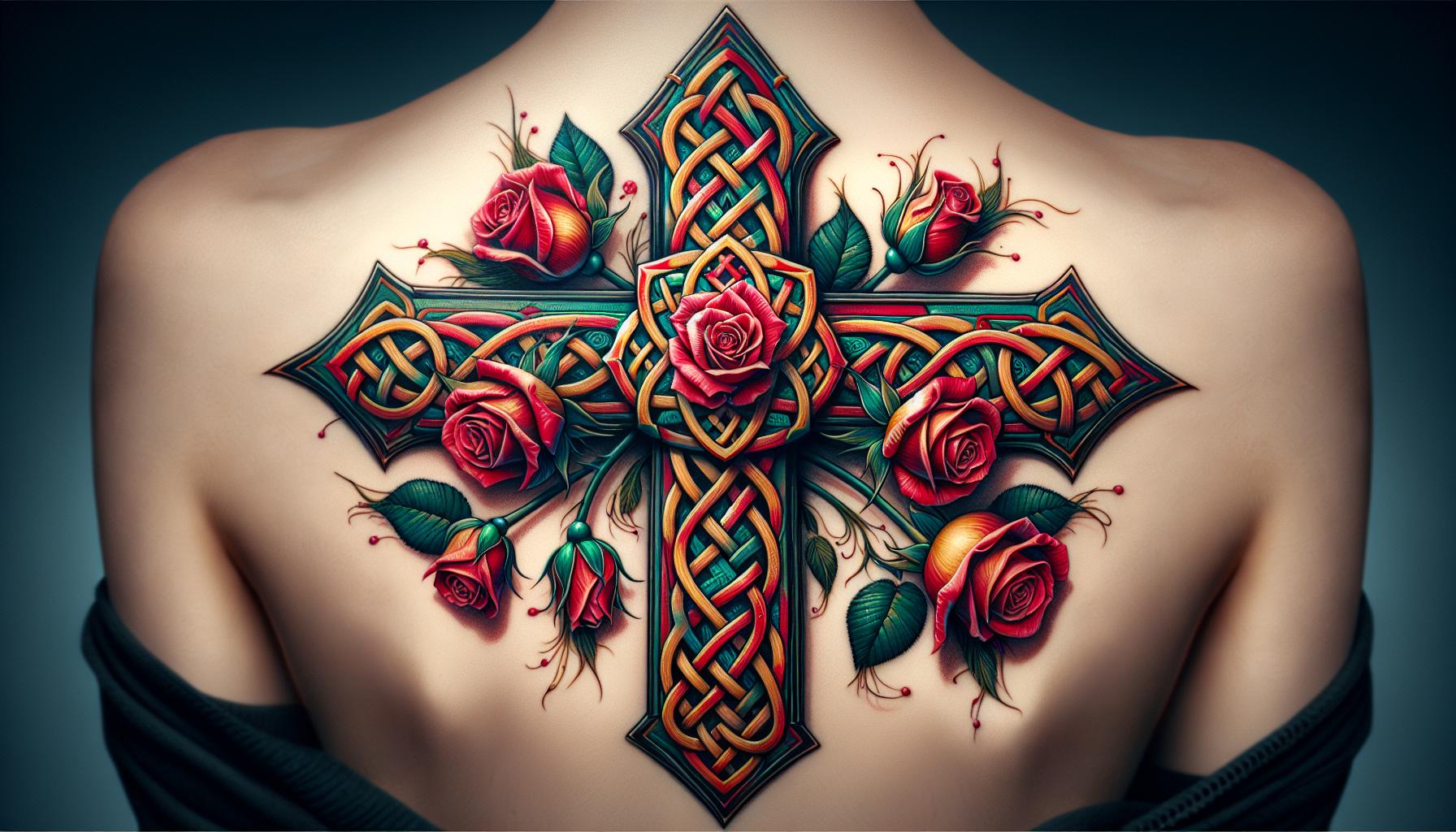 50 Stunning Cross with Flowers Tattoo Ideas to Inspire Your Next Ink 2 50 Stunning Cross with Flowers Tattoo Ideas to Inspire Your Next Ink 1