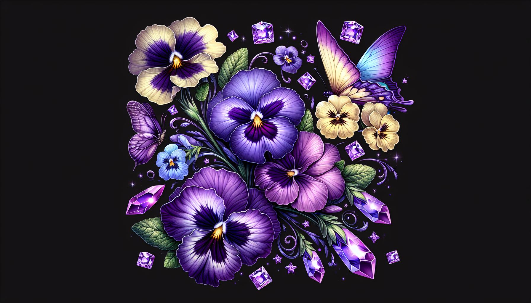 Top February Flower Tattoo Ideas: Violets & Primroses 10 Top February Flower Tattoo Ideas: Violets & Primroses 9