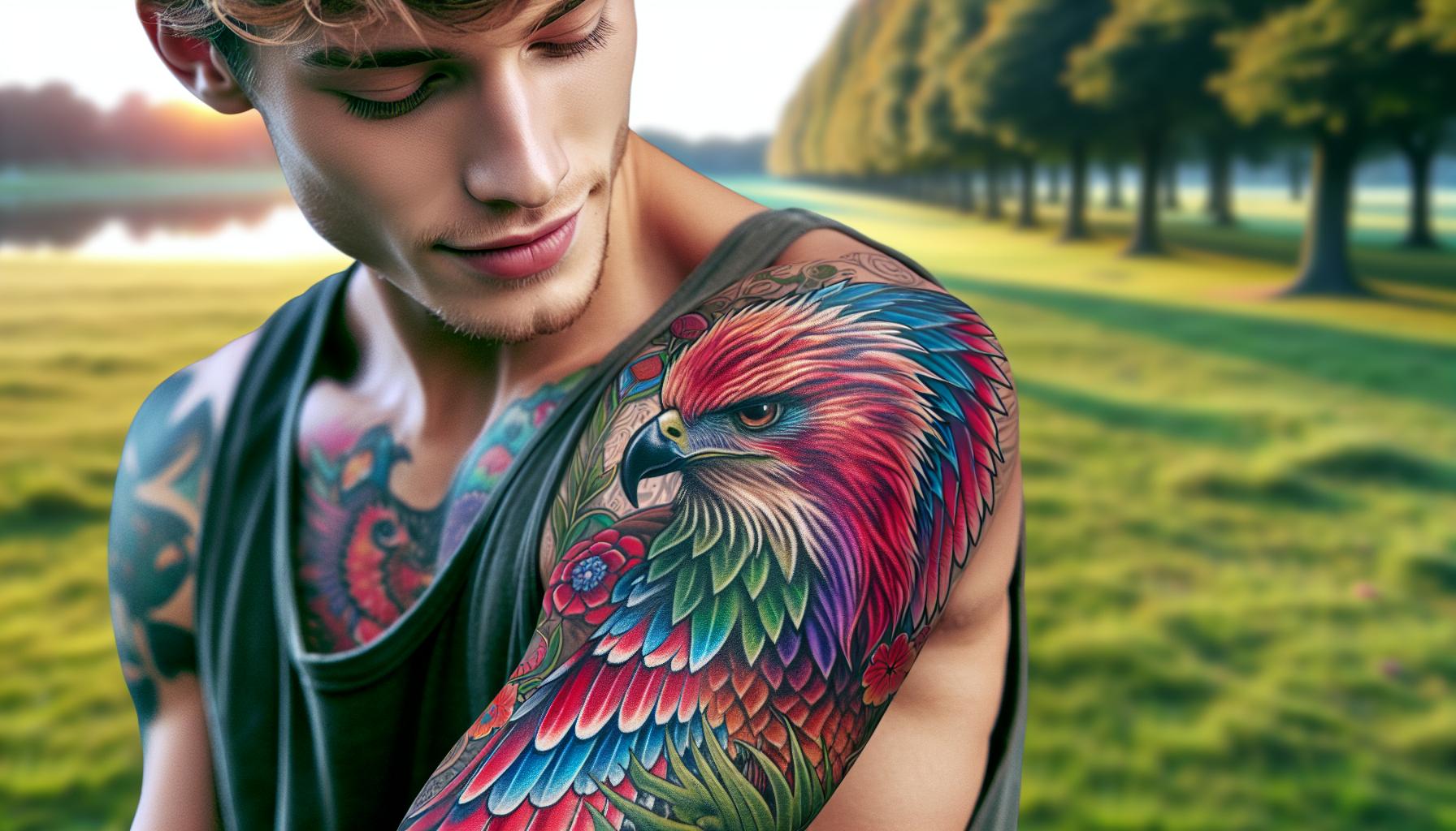 Stunning Tattoos of Hawks: Designs, Meanings & Inspiration 4 Stunning Tattoos of Hawks: Designs, Meanings & Inspiration 3