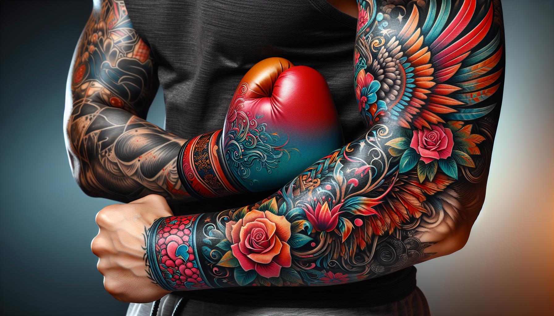 Boxing Gloves Tattoo Ideas: Symbolism, Styles & Placement Tips 12 Boxing Gloves Tattoo Ideas: Symbolism, Styles & Placement Tips 11