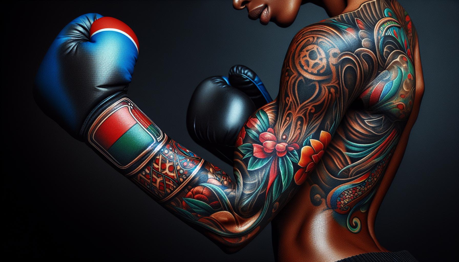 Boxing Gloves Tattoo Ideas: Symbolism, Styles & Placement Tips 2 Boxing Gloves Tattoo Ideas: Symbolism, Styles & Placement Tips 1