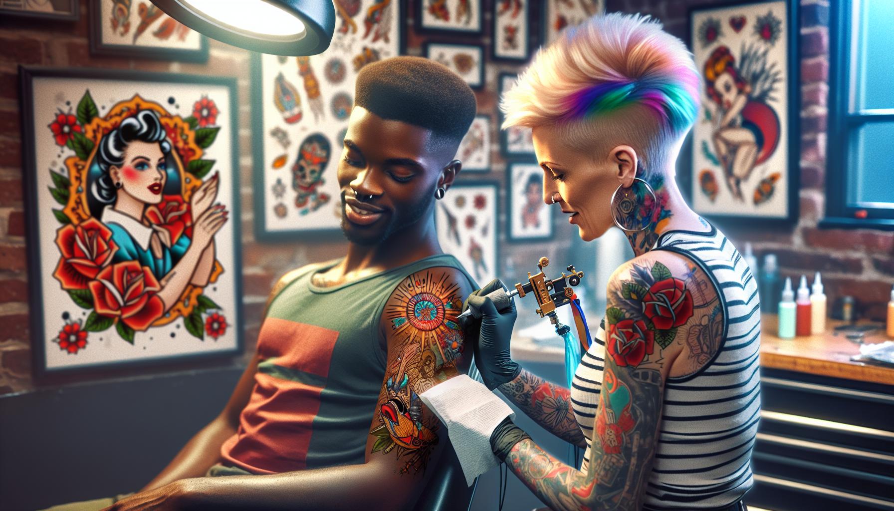 The Ultimate Guide to Pin Up Tattoos: Styles, History & Expert Tips 4 The Ultimate Guide to Pin Up Tattoos: Styles, History & Expert Tips 3