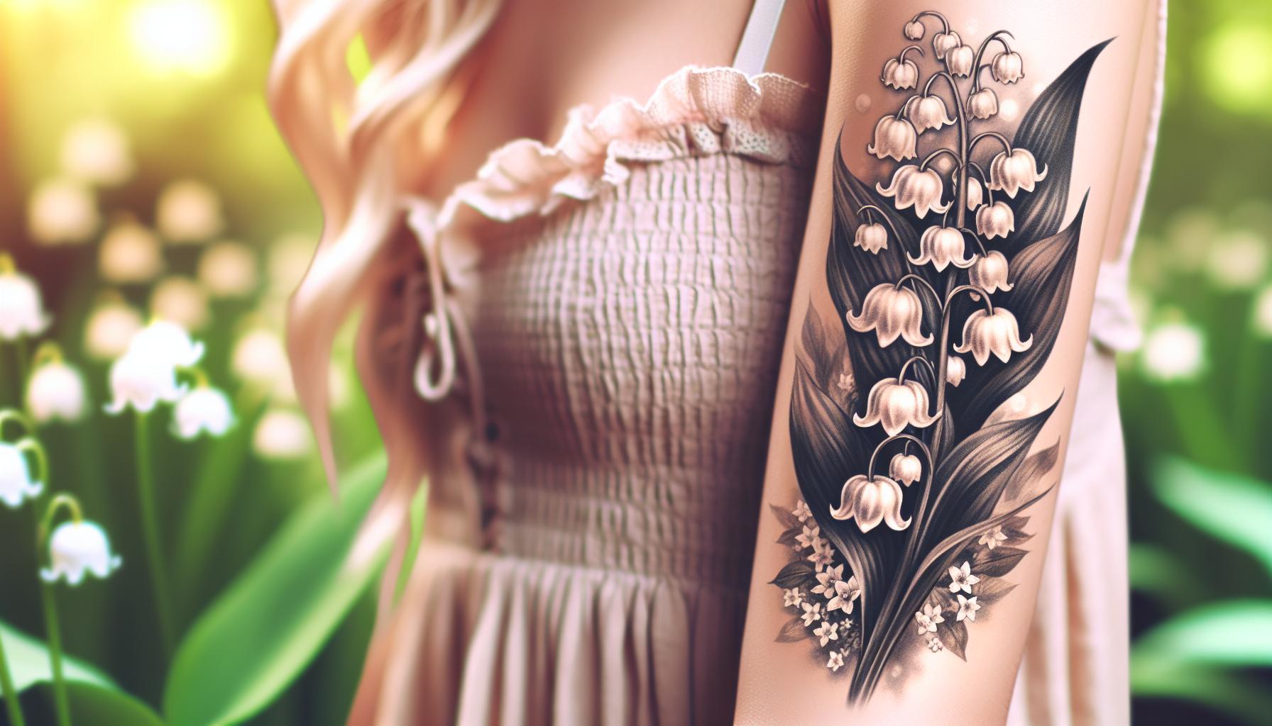 Lily of the Valley Tattoo Meaning: Symbolism, Styles & Significance 16 Lily of the Valley Tattoo Meaning: Symbolism, Styles & Significance 15