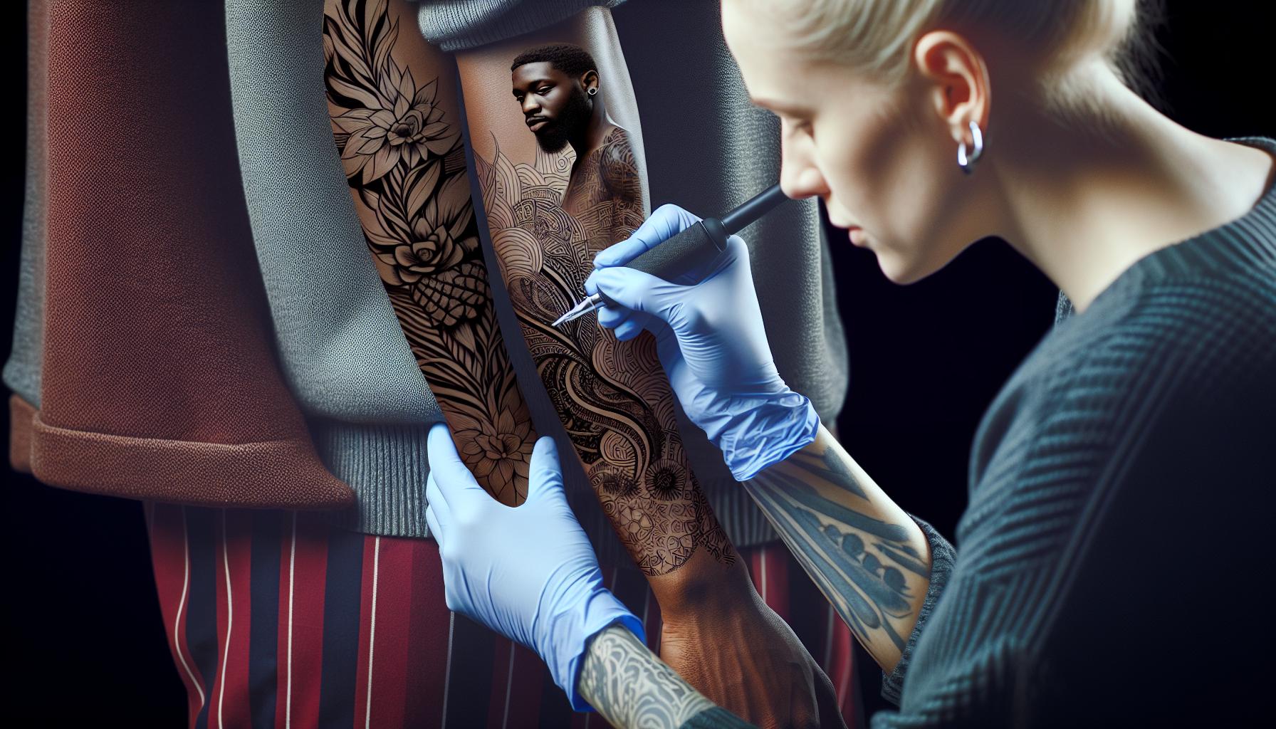 Everything You Need to Know About Women's Leg Sleeve Tattoos 4 Everything You Need to Know About Women's Leg Sleeve Tattoos 3