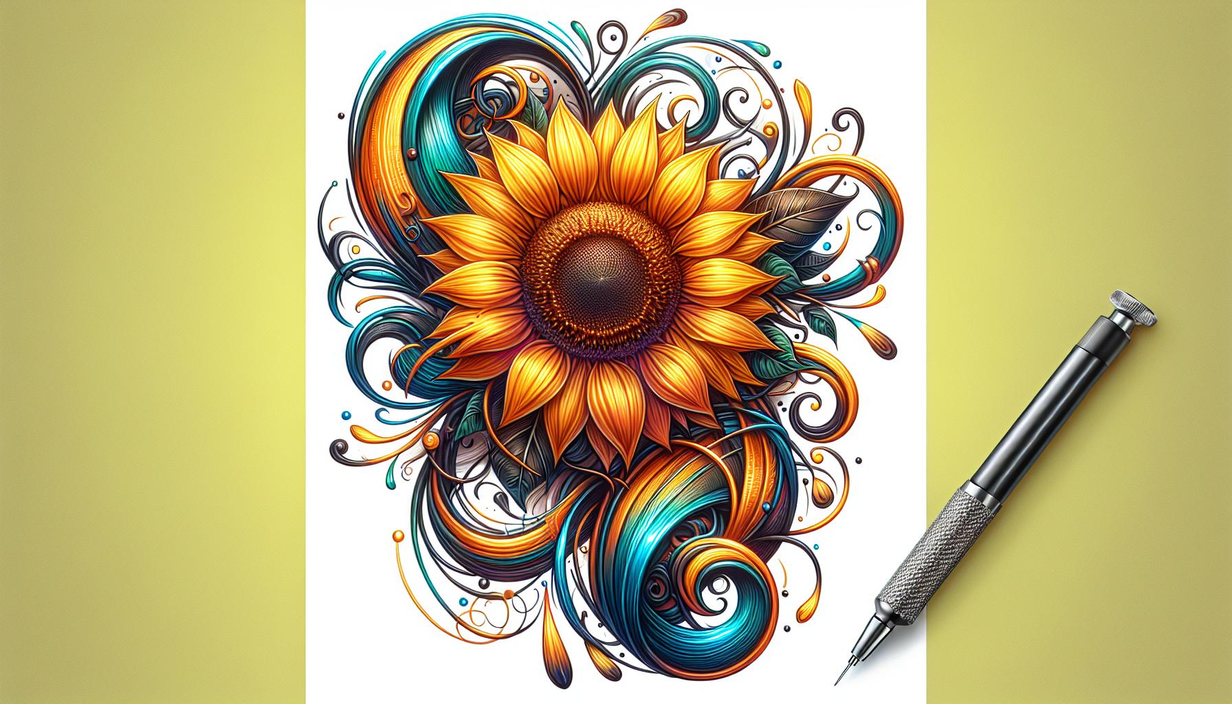 Sunflower and Quotes Tattoos: Inspirational Designs & Meaningful Ideas 4 Sunflower and Quotes Tattoos: Inspirational Designs & Meaningful Ideas 3