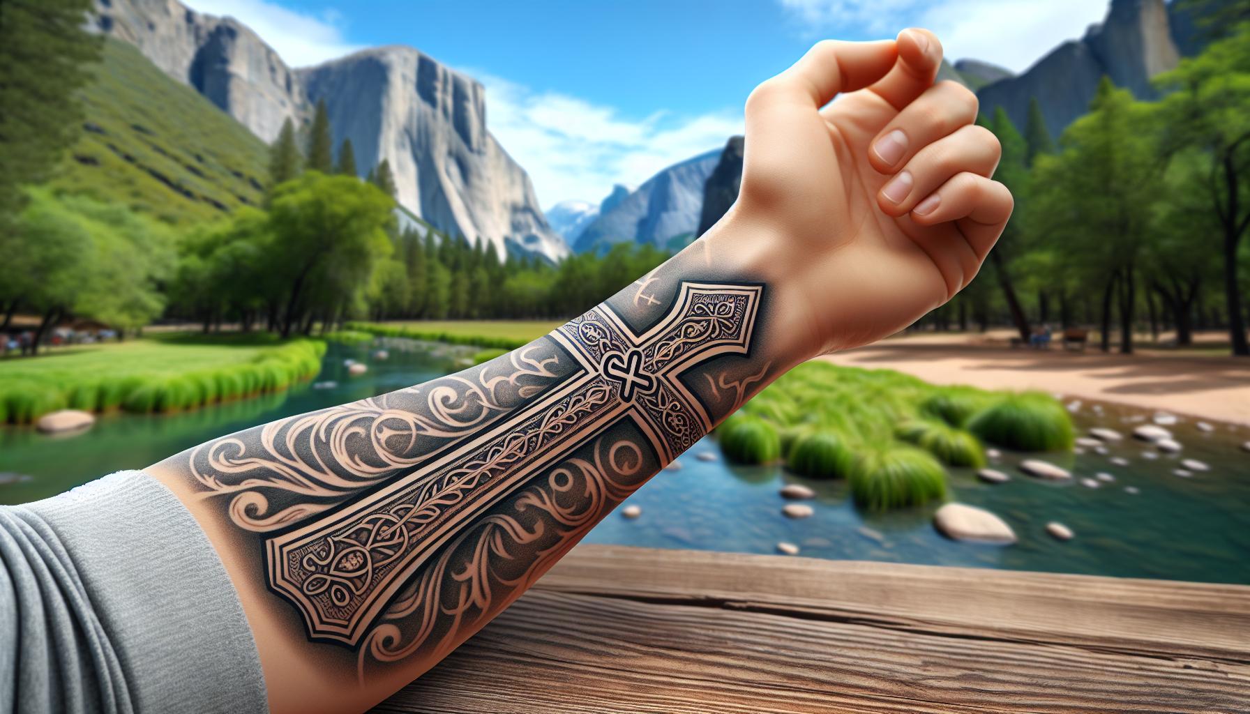 Cross Tattoo Meaning: Symbolism, Styles, and Personal Significance 4 Cross Tattoo Meaning: Symbolism, Styles, and Personal Significance 3