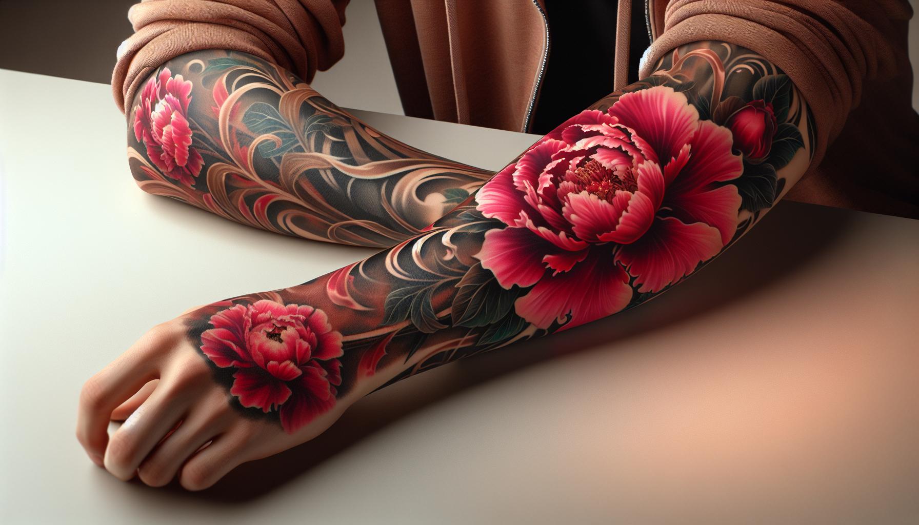 The Ultimate Guide to Peony Tattoos: Meaning, Styles & Placement Tips 4 The Ultimate Guide to Peony Tattoos: Meaning, Styles & Placement Tips 3